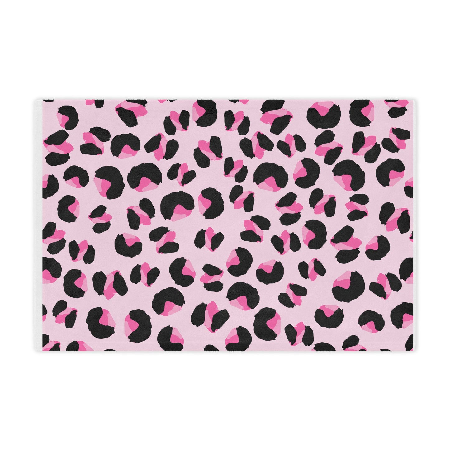 Pink Leopard Minky Blanket - Cozy Throw Blanket for Home Decor, Soft Fleece Bedding, Animal Print Nursery Decor, Gift for Her, Luxury Sofa