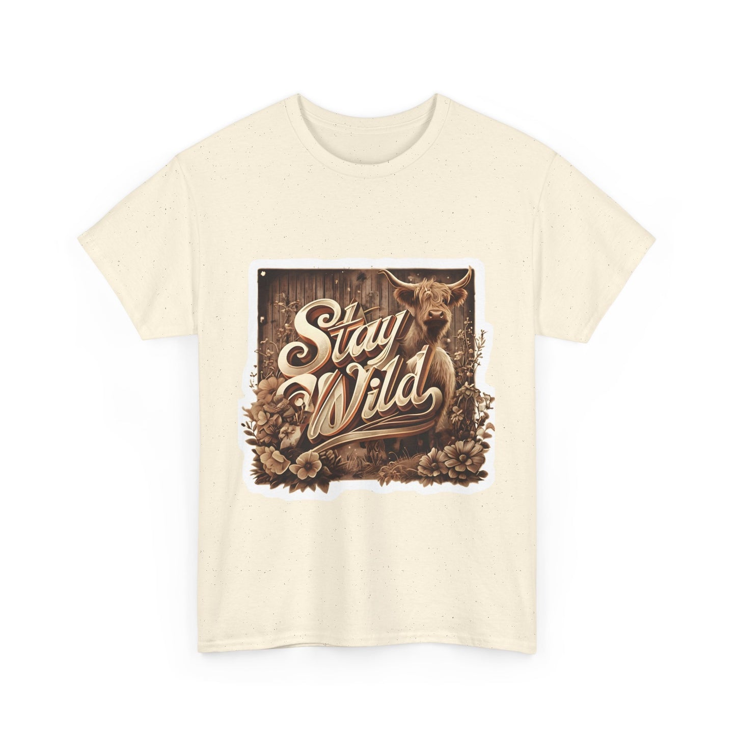 Stay Wild Highland Cow T-Shirt