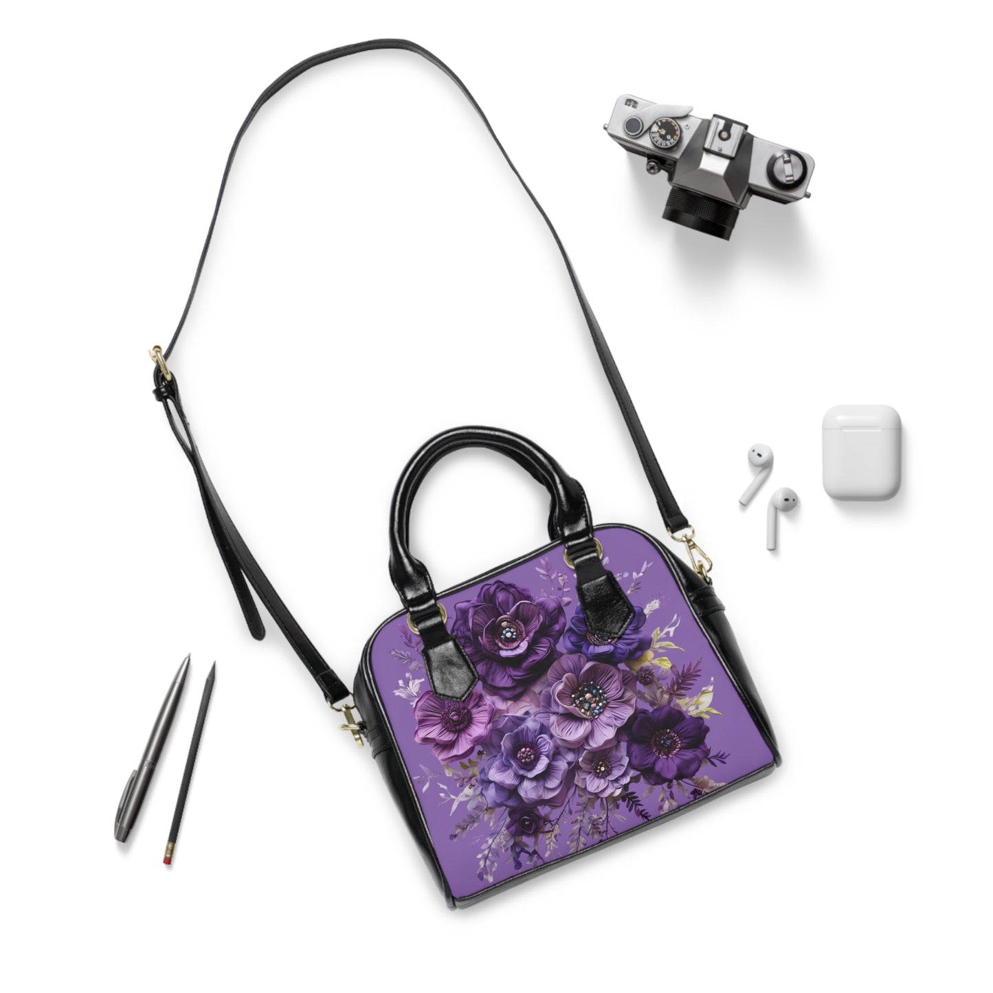 Elegant Floral Handbag