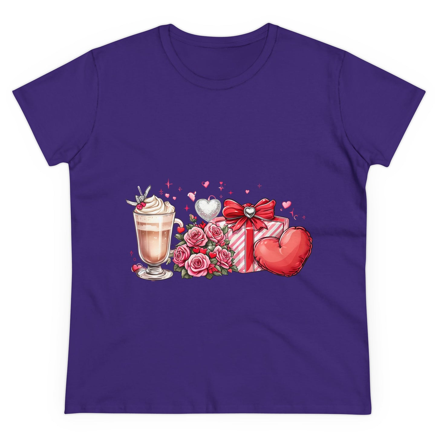 Valentine's Day Tee - Women's Cotton