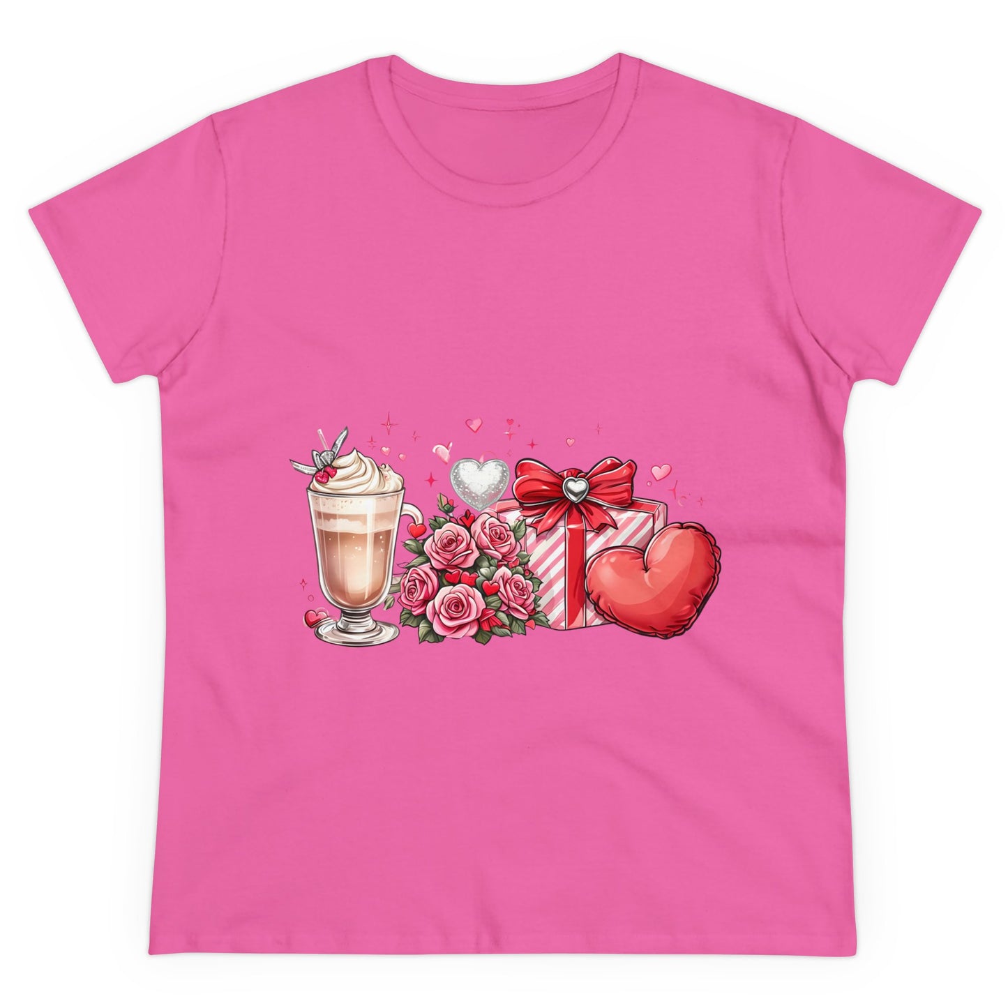 Valentine's Day Tee - Women's Cotton