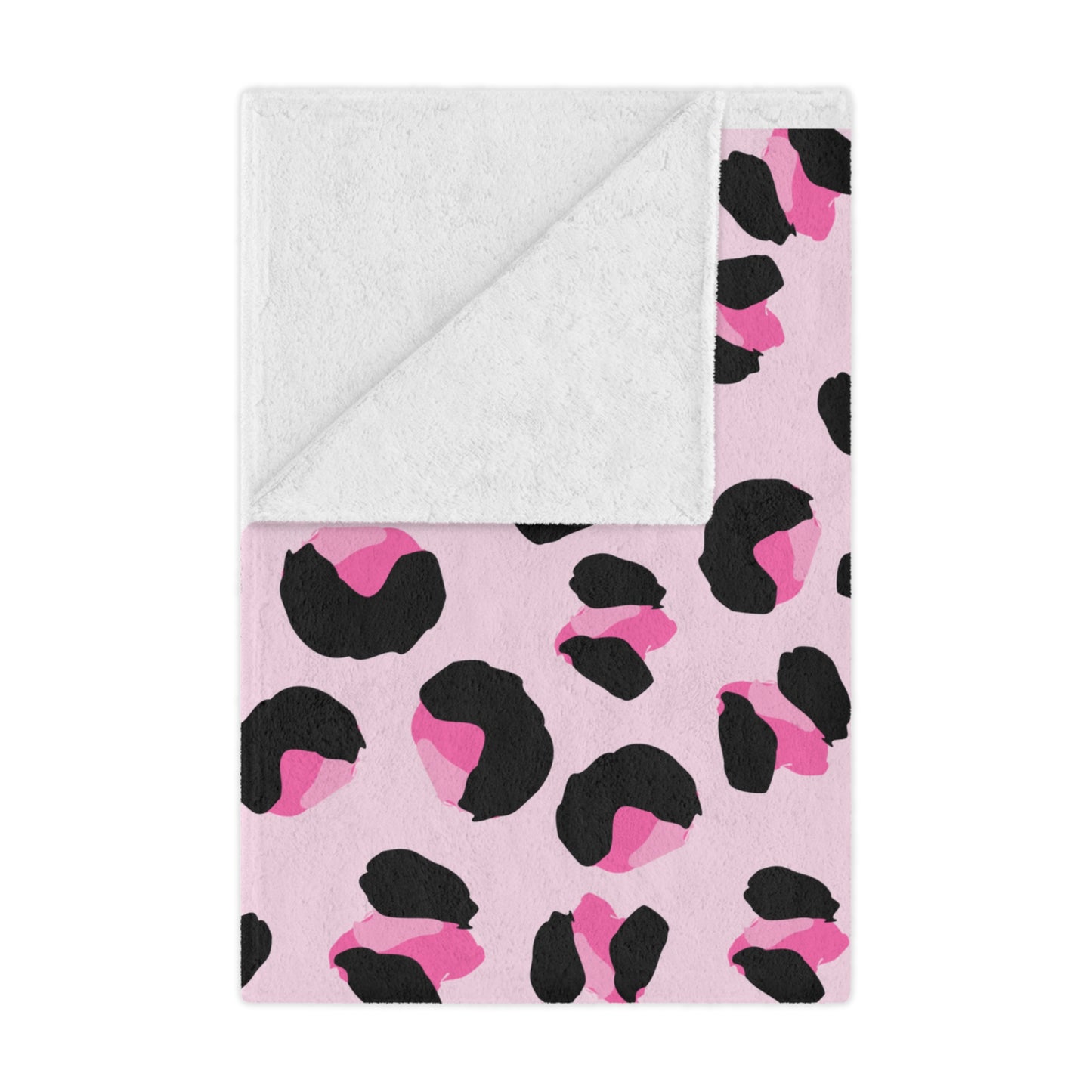 Pink Leopard Minky Blanket - Cozy Throw Blanket for Home Decor, Soft Fleece Bedding, Animal Print Nursery Decor, Gift for Her, Luxury Sofa