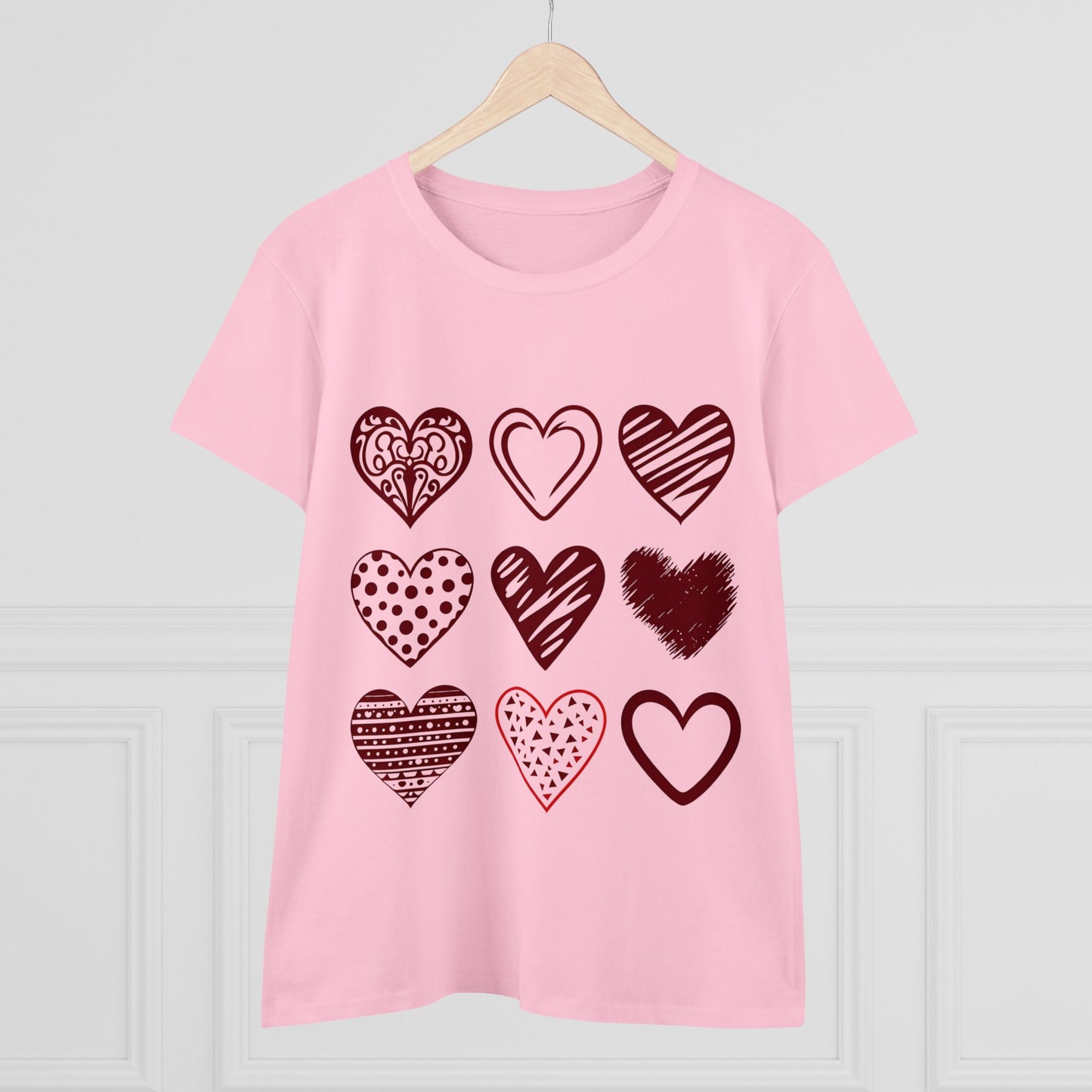 Multiple Hearts Cotton Tee