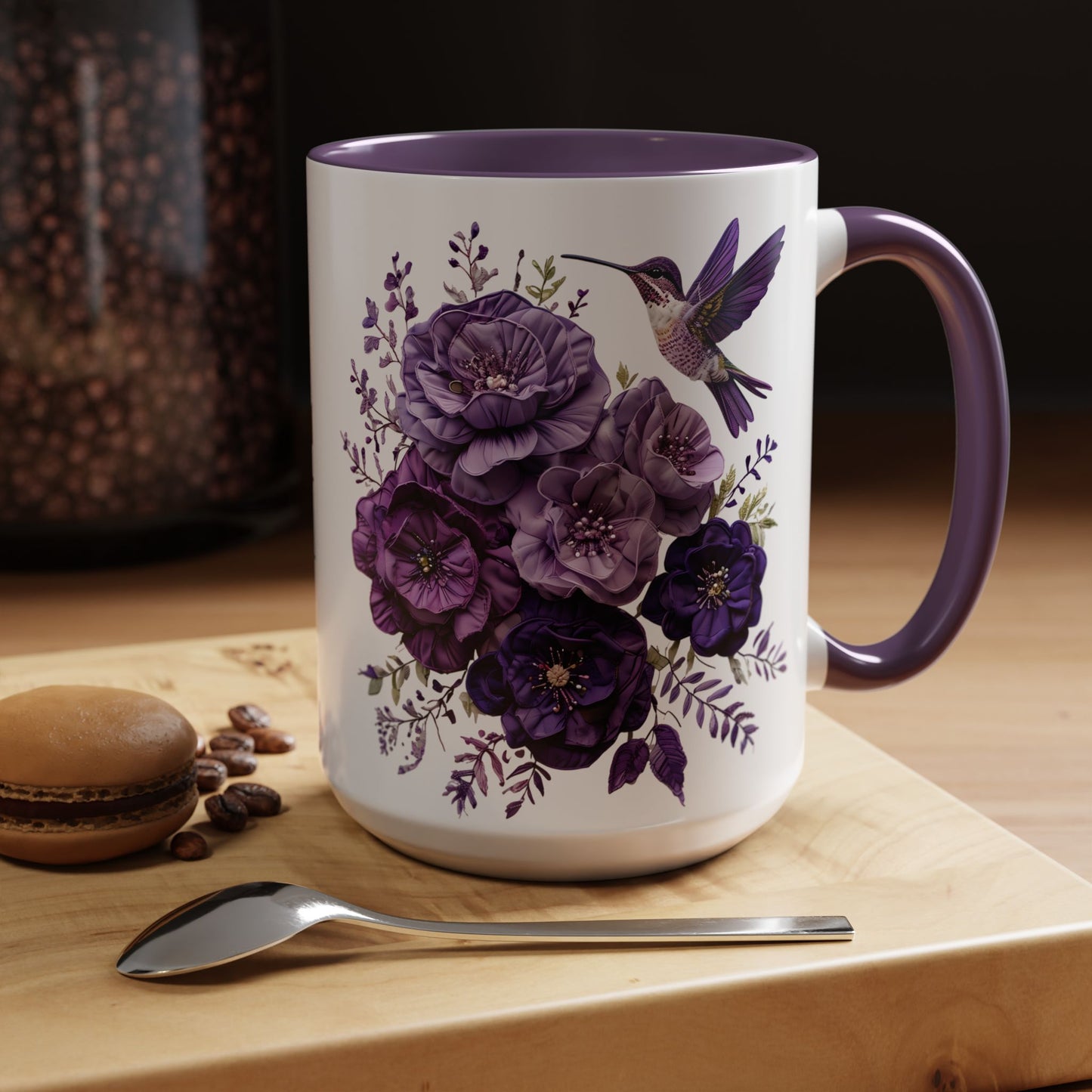 Floral Accent Mug
