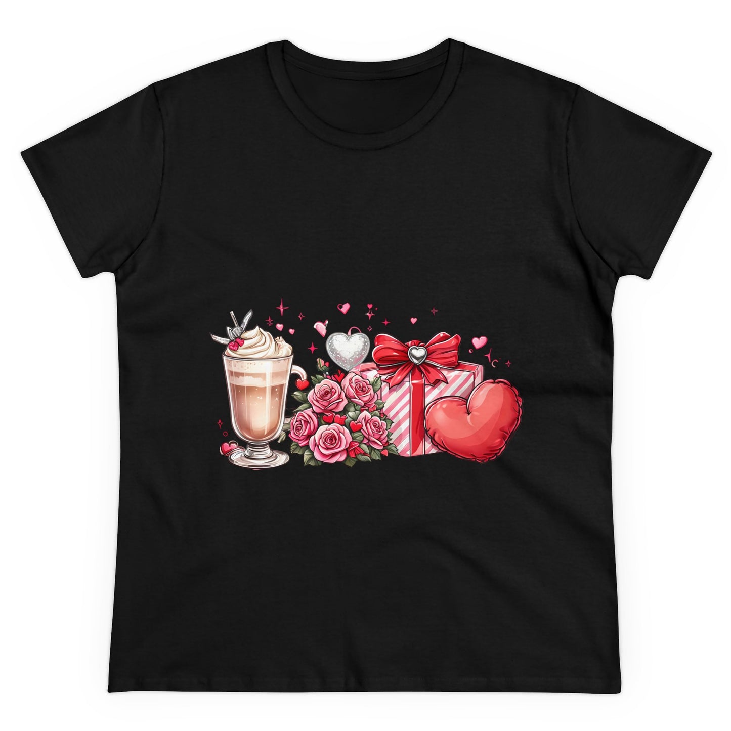 Valentine's Day Tee - Women's Cotton