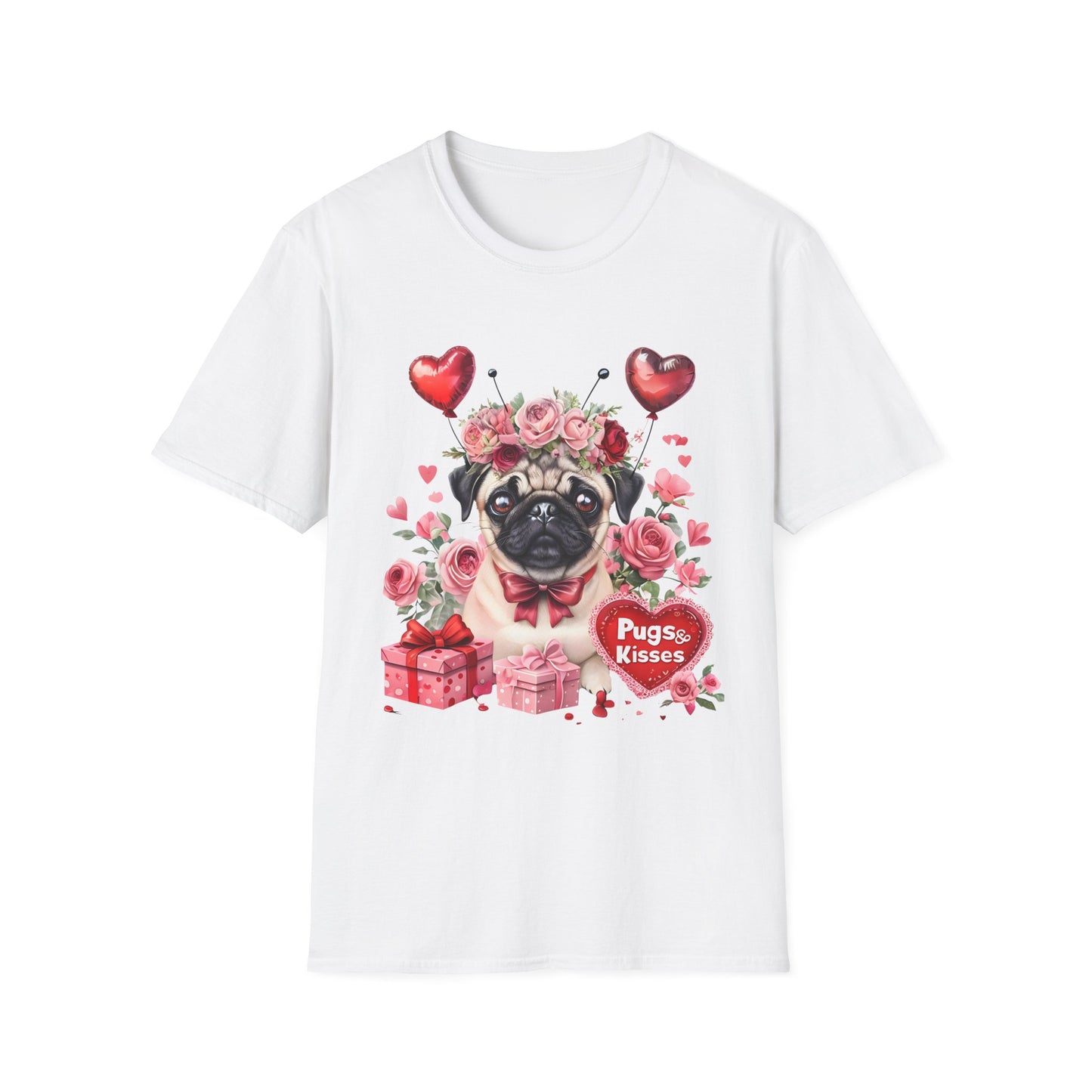 Valentine's Day Pug T-Shirt