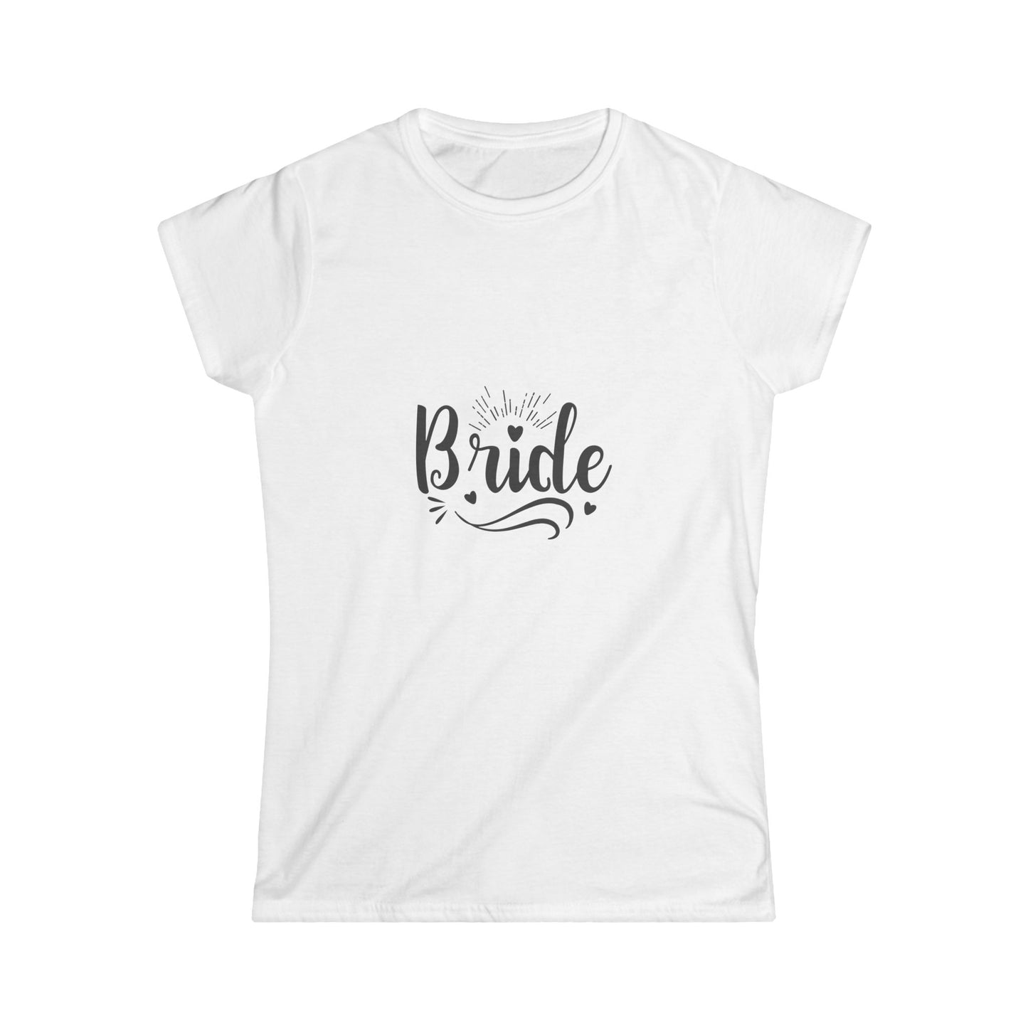 Bridal Softstyle Tee, Bride Shirt, Wedding Gift, Engagement Shirt, Bachelorette Party Tee, Comfortable Women's Apparel