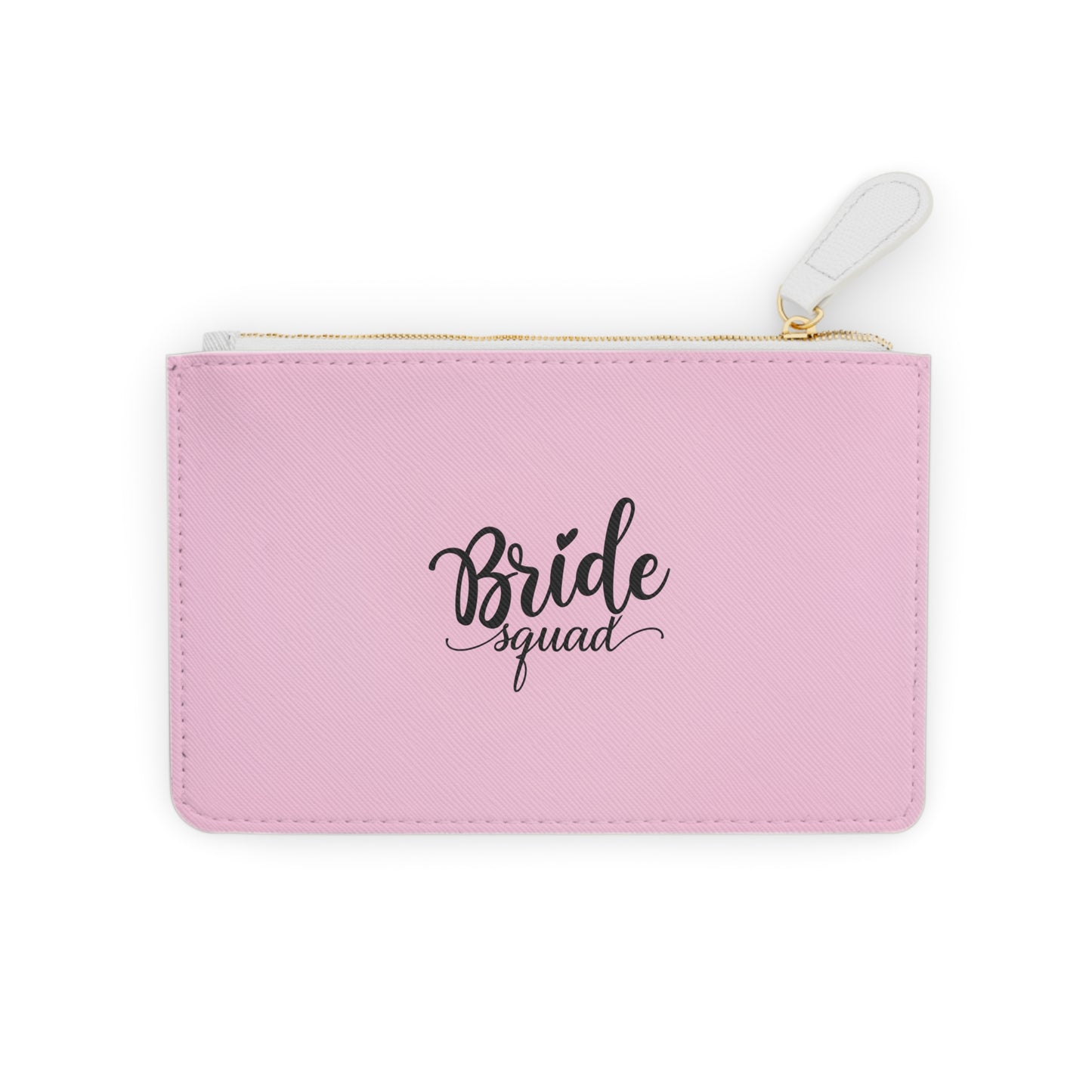 Bride Squad Mini Clutch Bag, Bachelorette Party Handbag, Bridal Shower Purse, Wedding Gift, Girls Night Out Accessory