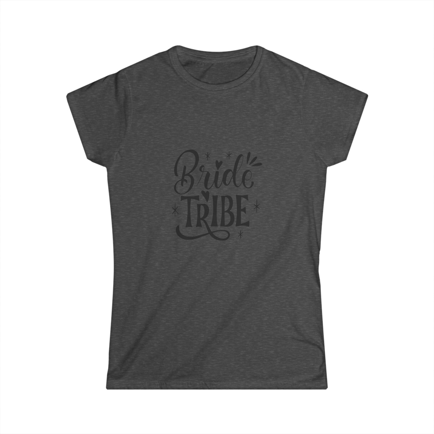 Bridal Party Softstyle Tee - Bride Tribe Shirt for Bachelorette Party, Wedding Celebration, Girls Day Out, Bride Gift, Matching Outfits