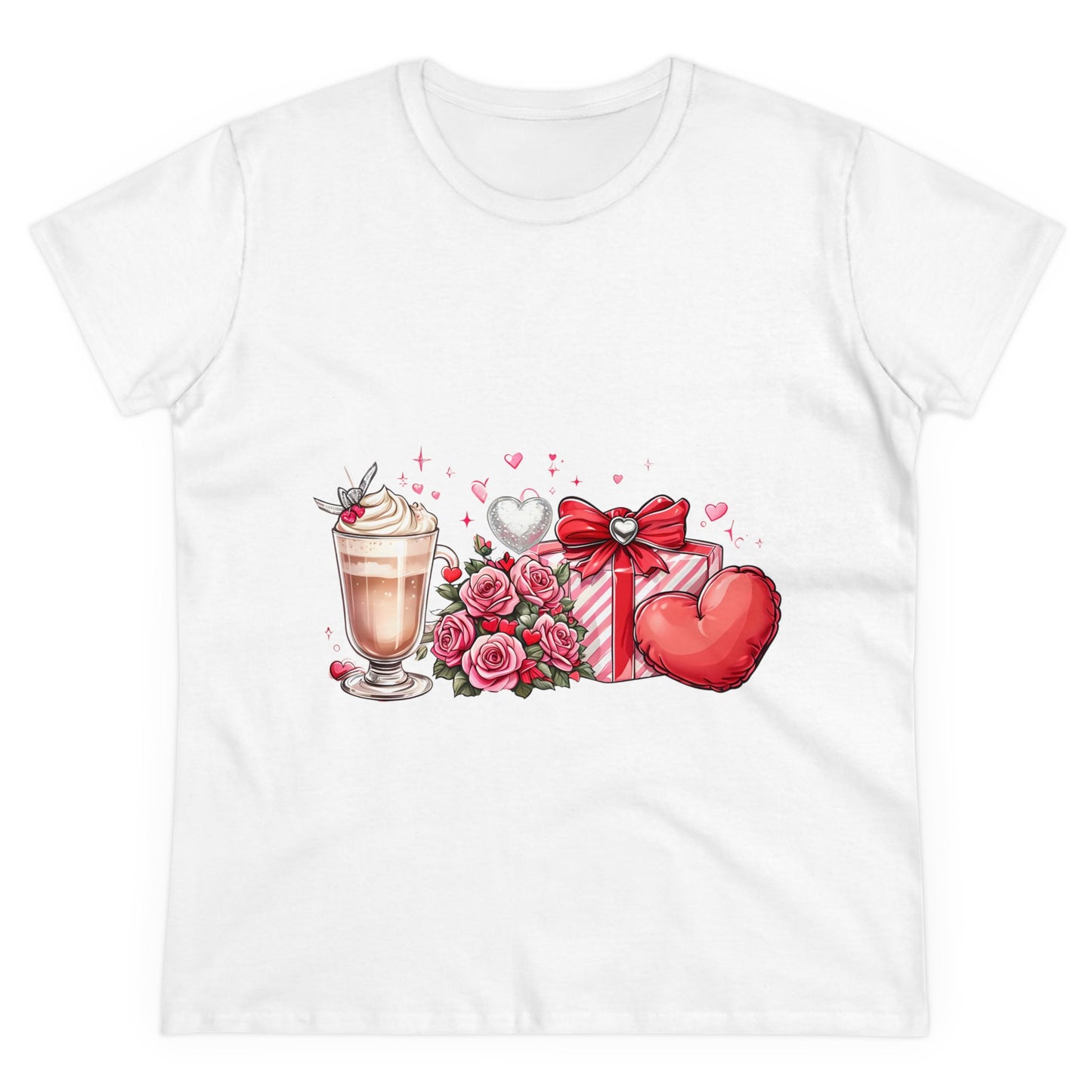 Valentine's Day Tee - Women's Cotton