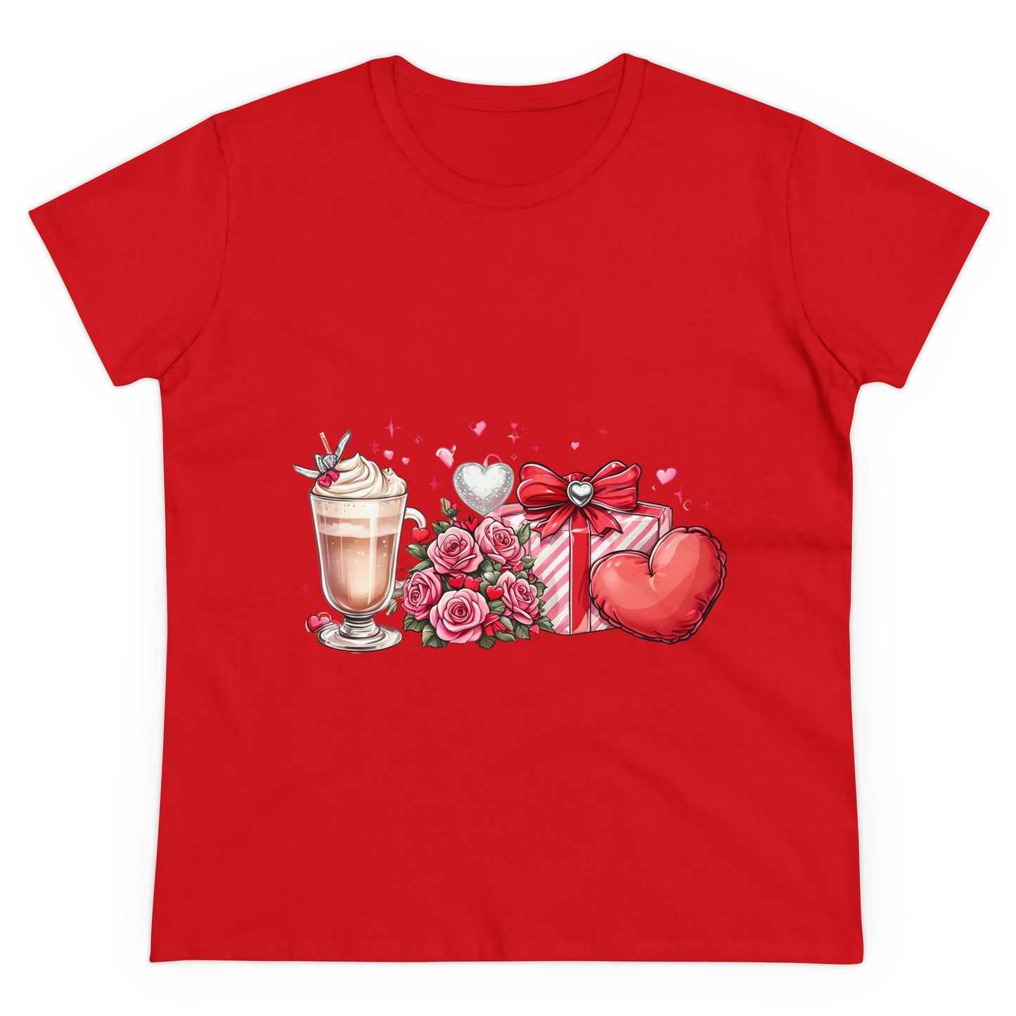 Valentine's Day Tee - Women's Cotton