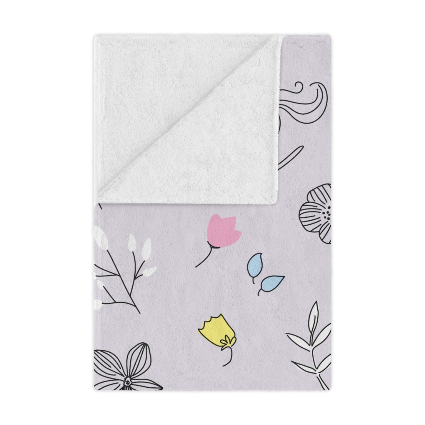 Whimsical Unicorn Minky Blanket | Cozy Throw for Kids, Nursery Decor, Gift for Baby Shower, Soft Blanket for Playtime