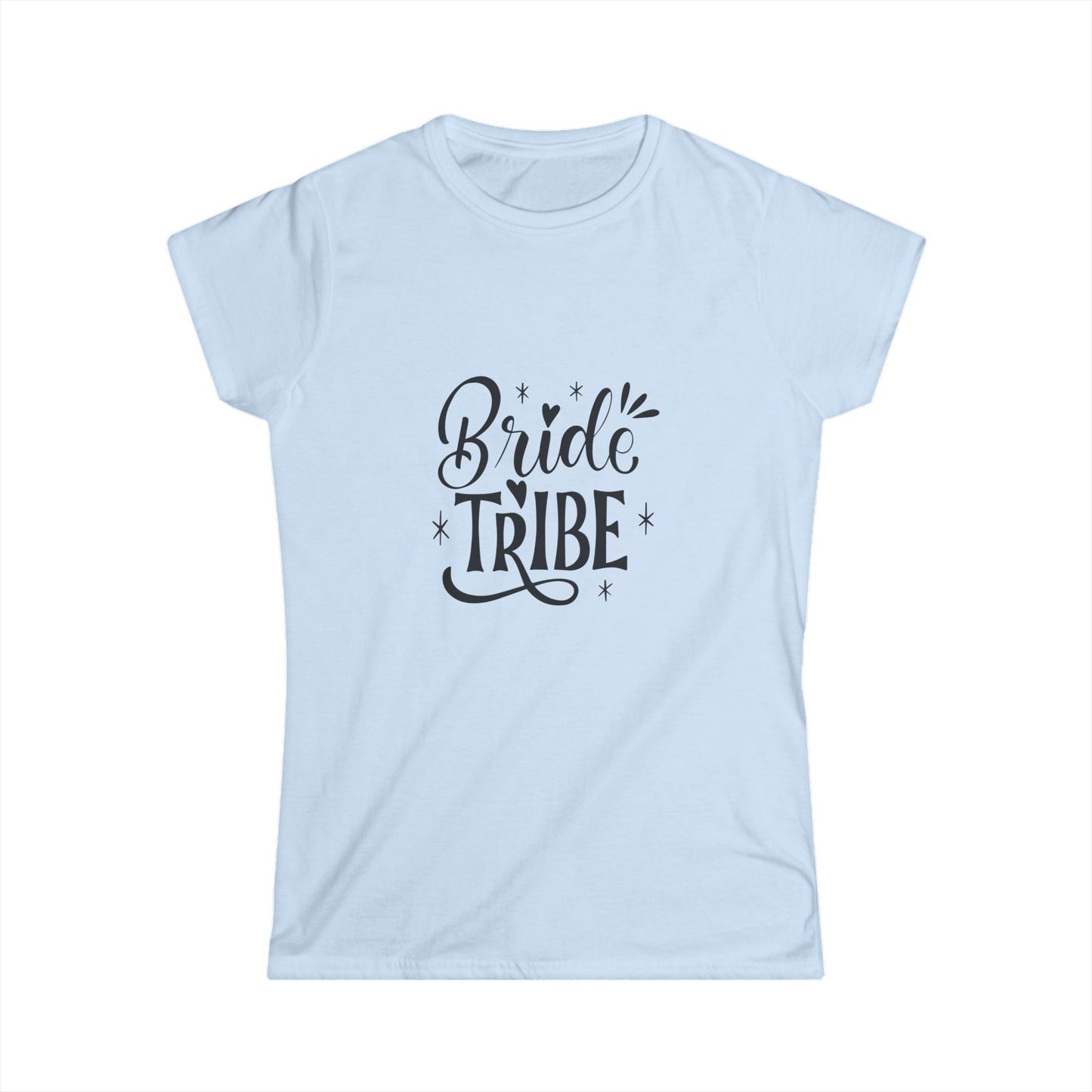 Bridal Party Softstyle Tee - Bride Tribe Shirt for Bachelorette Party, Wedding Celebration, Girls Day Out, Bride Gift, Matching Outfits