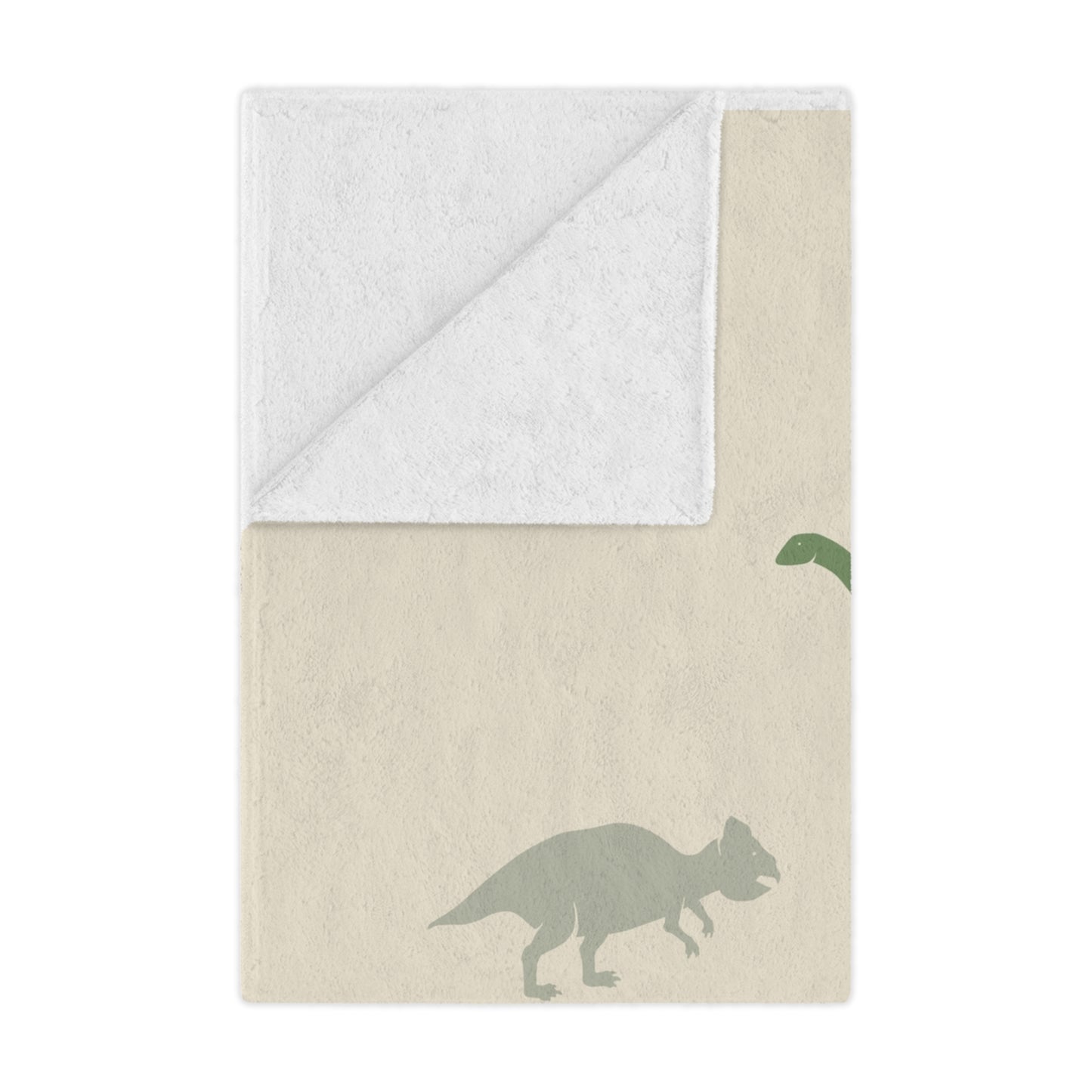 Dinosaur Blanket, Cozy Toddler Nursery Décor, Soft Baby Gift, Dino Themed Throw, Ideal for Birthdays, Minky Bedding