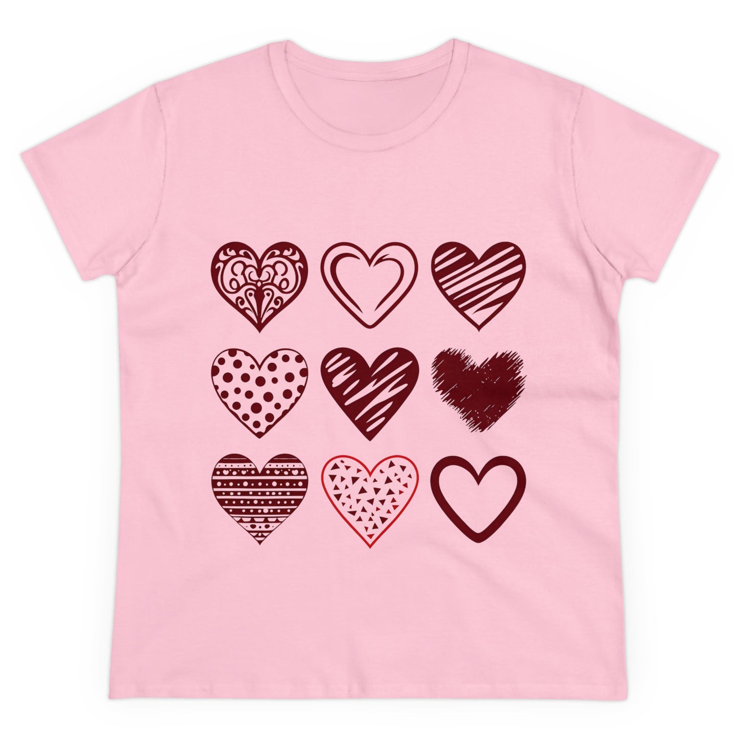 Multiple Hearts Cotton Tee