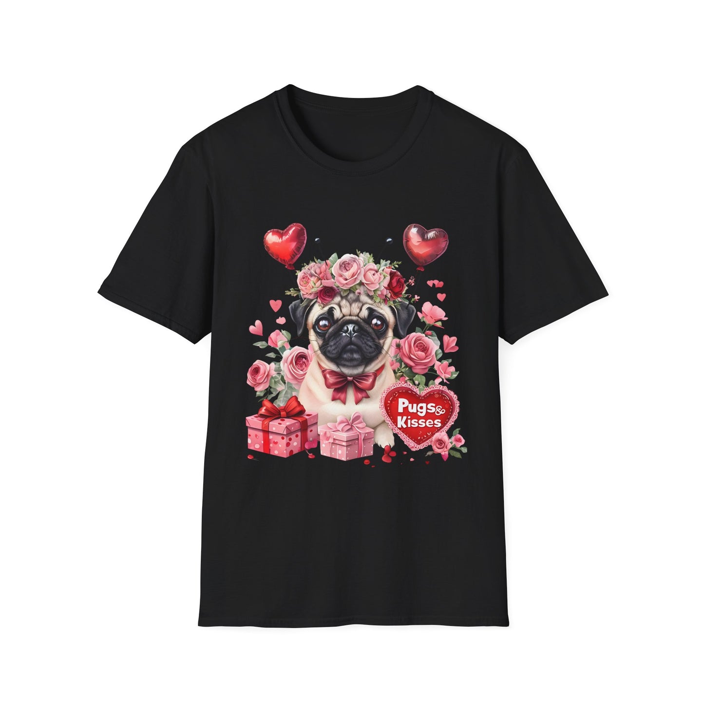 Valentine's Day Pug T-Shirt