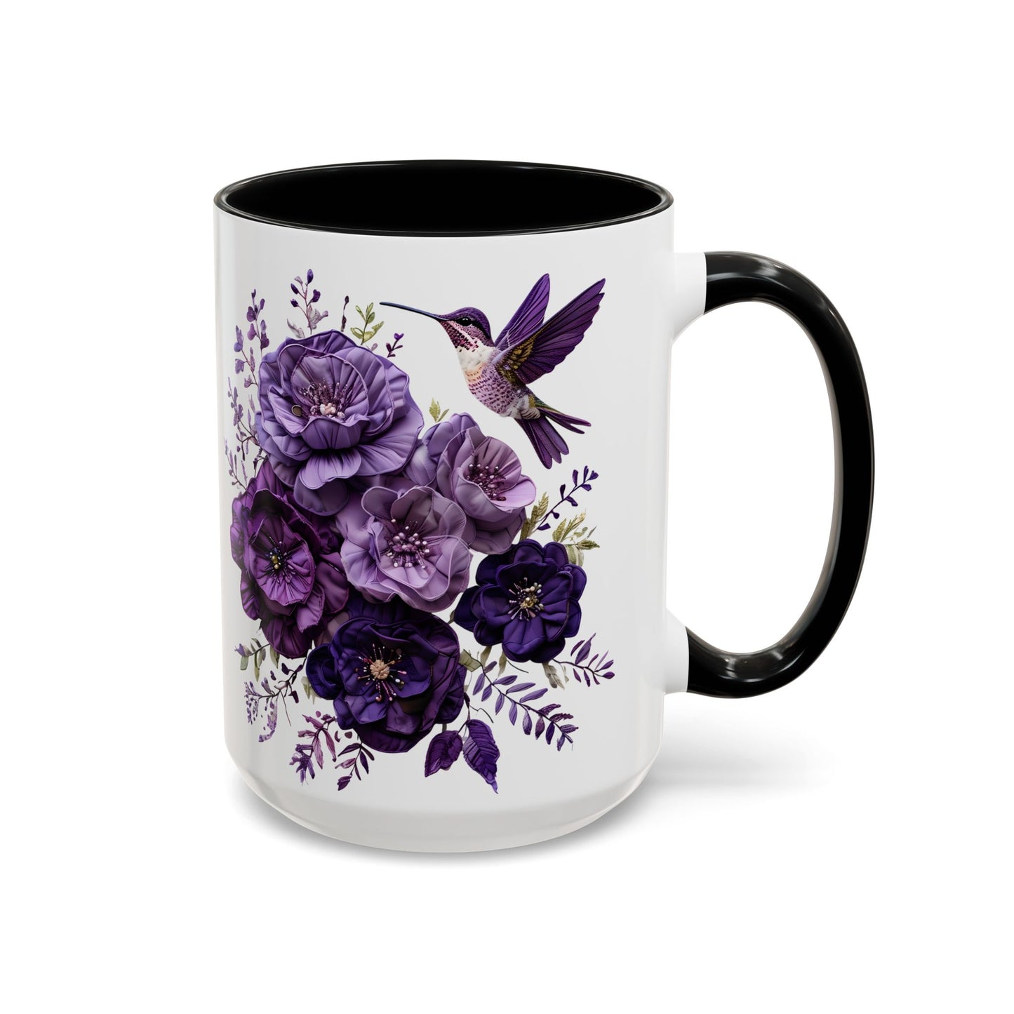Floral Accent Mug