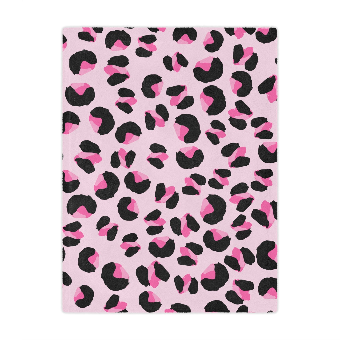 Pink Leopard Minky Blanket - Cozy Throw Blanket for Home Decor, Soft Fleece Bedding, Animal Print Nursery Decor, Gift for Her, Luxury Sofa