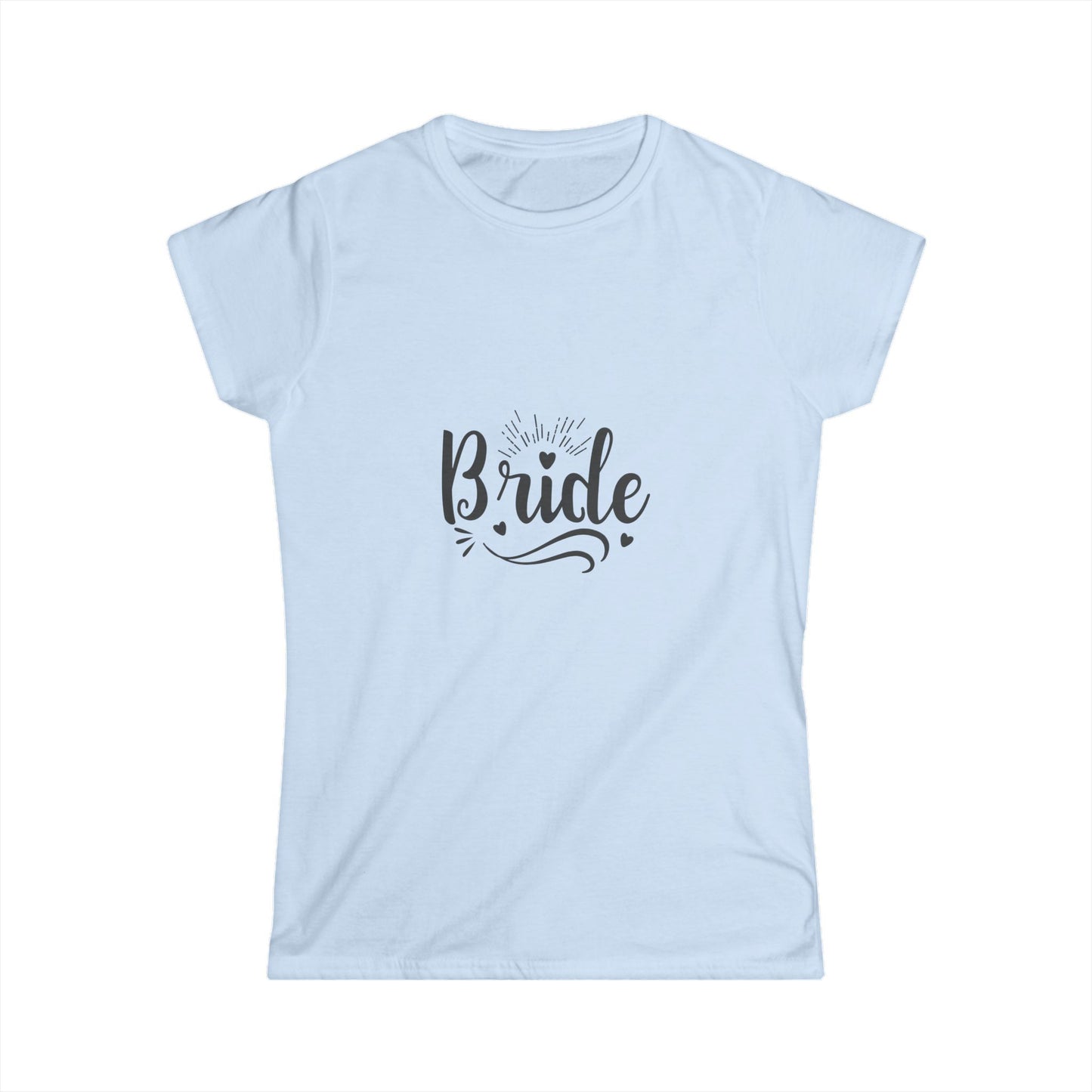 Bridal Softstyle Tee, Bride Shirt, Wedding Gift, Engagement Shirt, Bachelorette Party Tee, Comfortable Women's Apparel