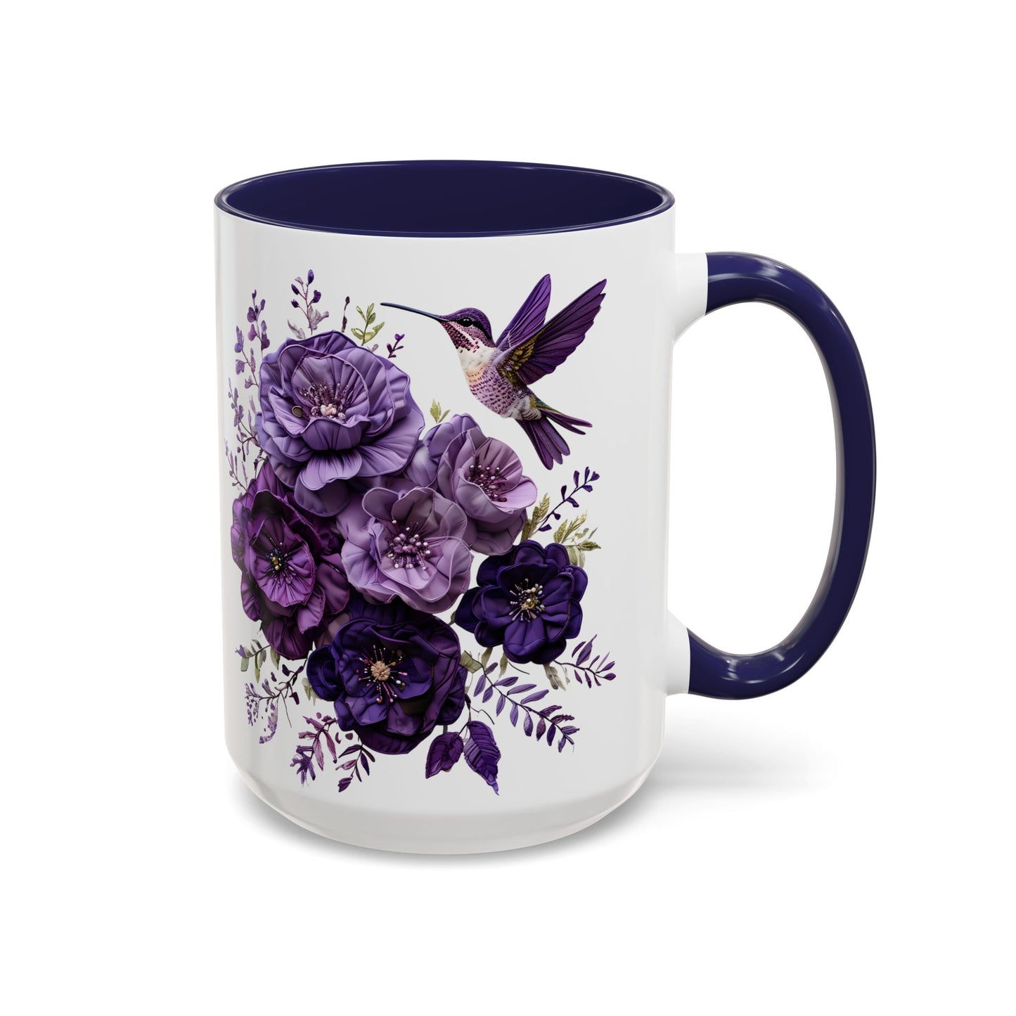 Floral Accent Mug