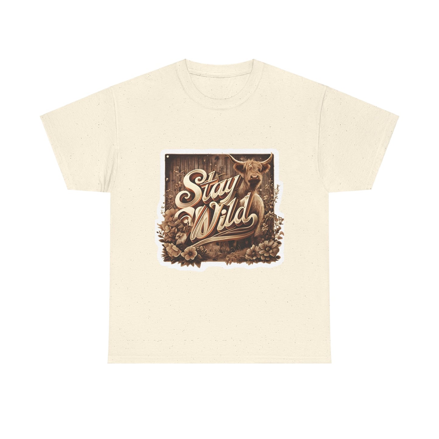 Stay Wild Highland Cow T-Shirt