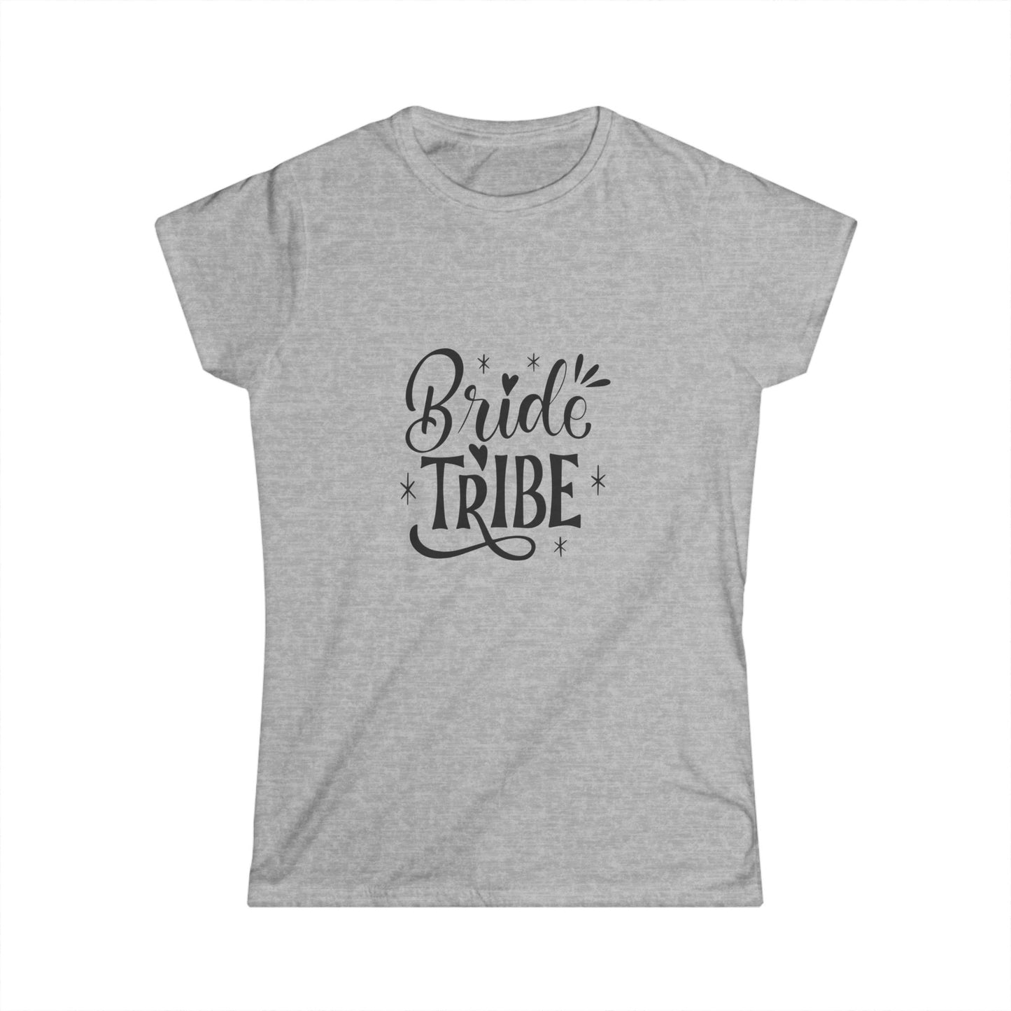 Bridal Party Softstyle Tee - Bride Tribe Shirt for Bachelorette Party, Wedding Celebration, Girls Day Out, Bride Gift, Matching Outfits