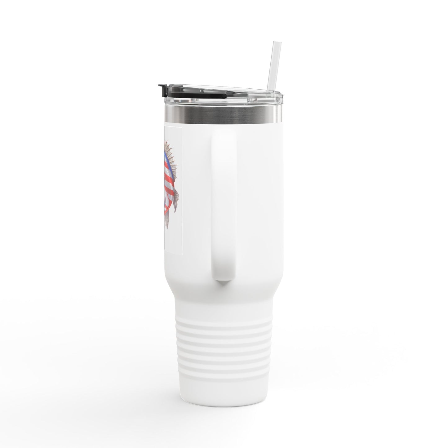 Patriotic Fish Travel Mug