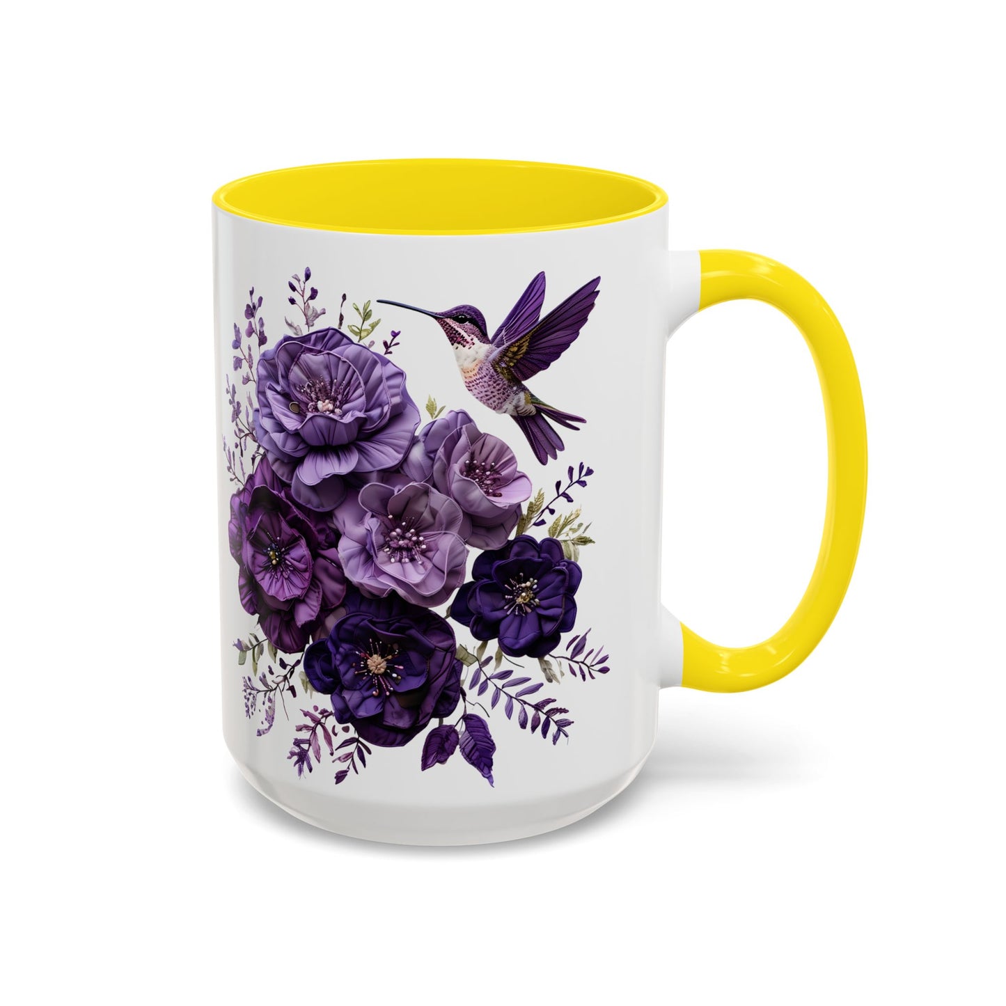 Floral Accent Mug