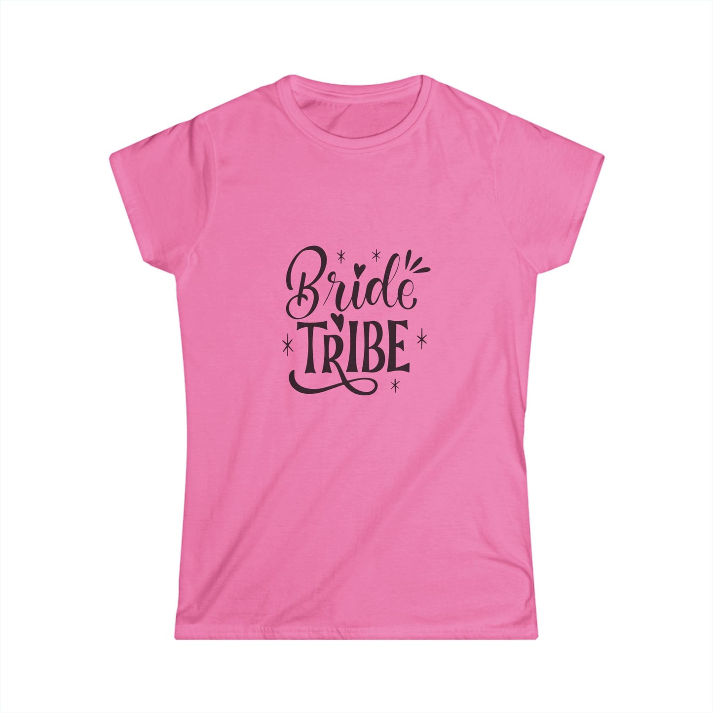 Bridal Party Softstyle Tee - Bride Tribe Shirt for Bachelorette Party, Wedding Celebration, Girls Day Out, Bride Gift, Matching Outfits