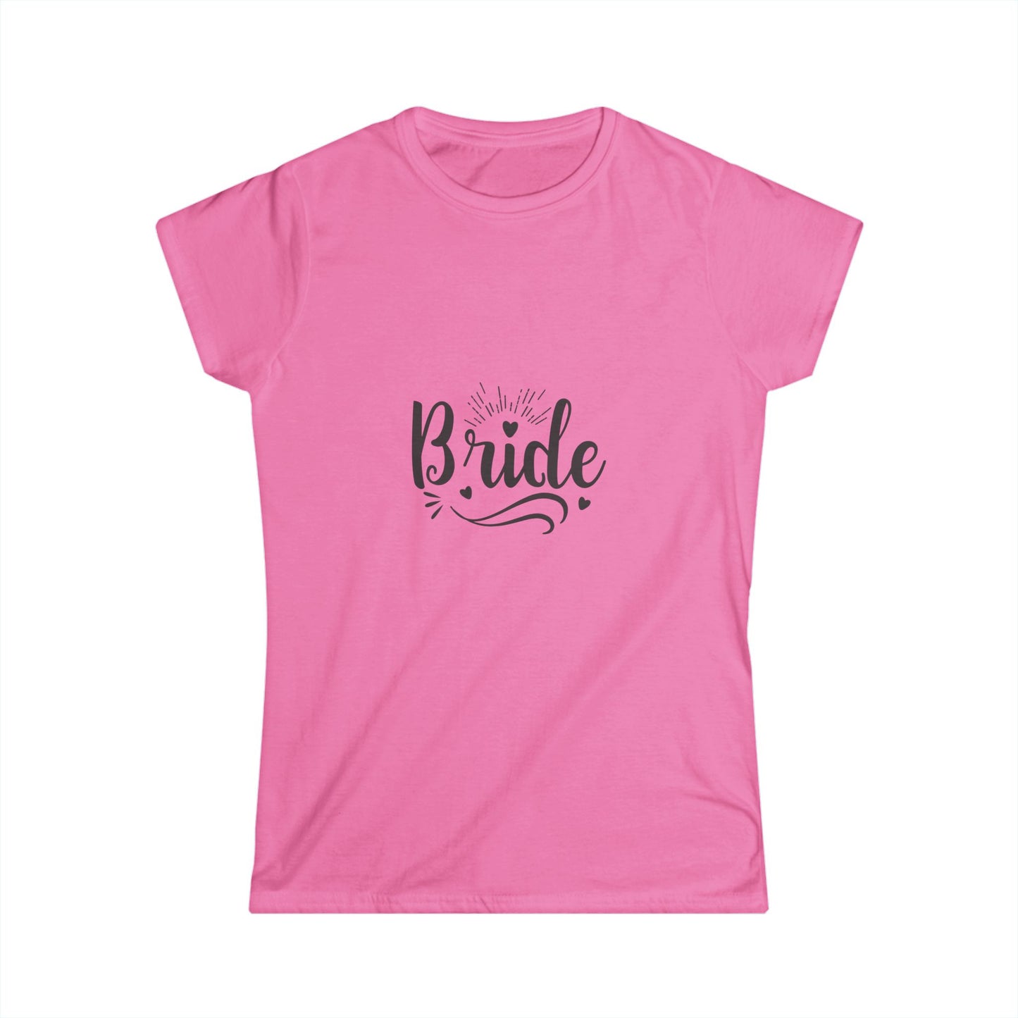 Bridal Softstyle Tee, Bride Shirt, Wedding Gift, Engagement Shirt, Bachelorette Party Tee, Comfortable Women's Apparel