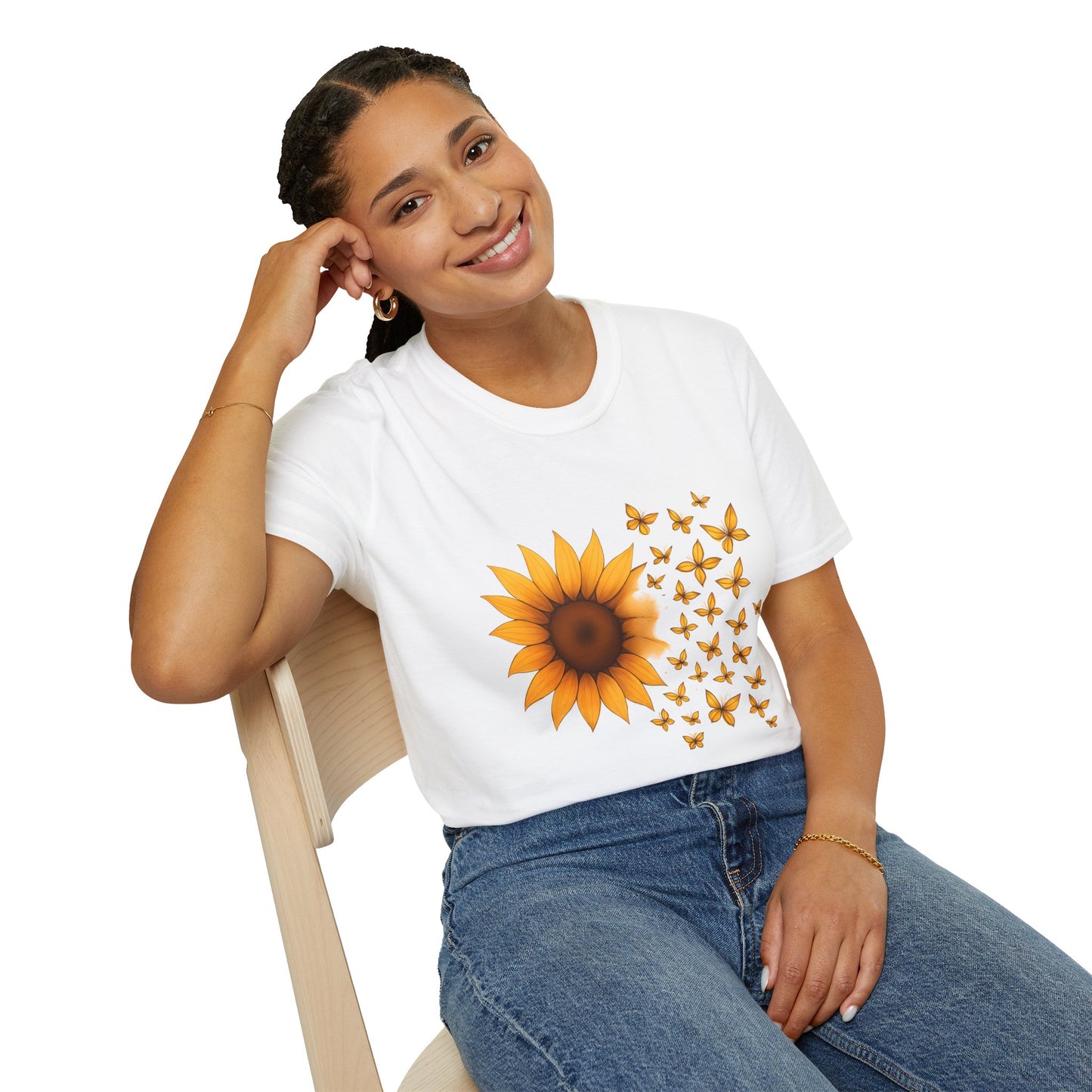 Sunflower Butterflies T-Shirt
