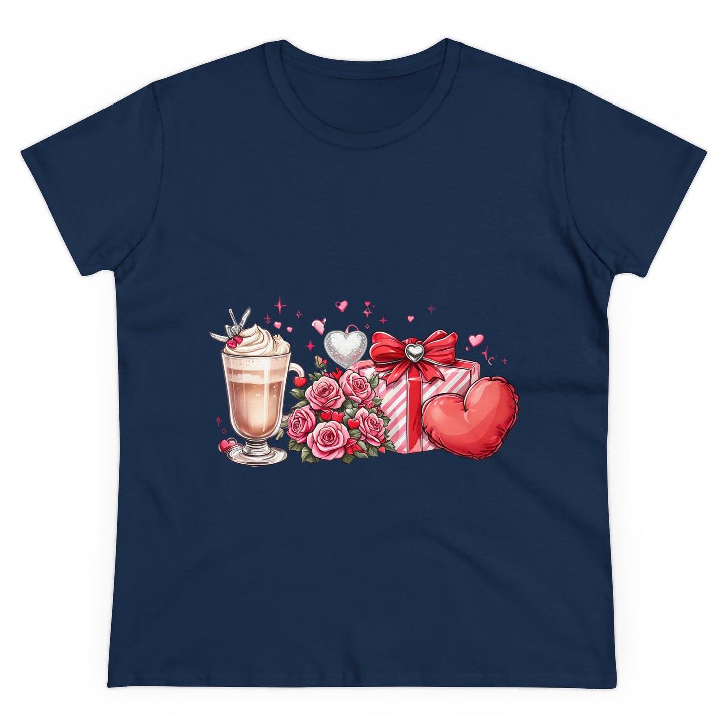 Valentine's Day Tee - Women's Cotton