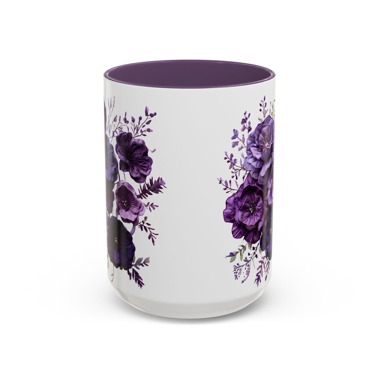 Floral Accent Mug