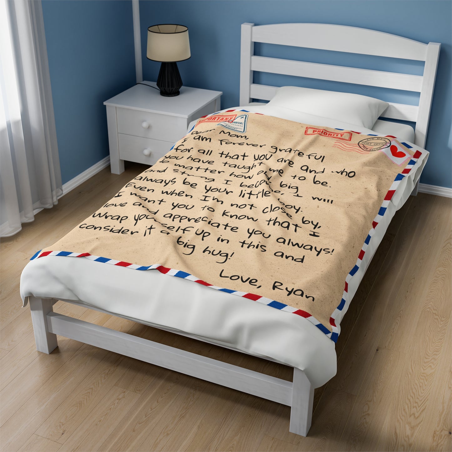 Plush Blanket - Dear Mom from Son Design