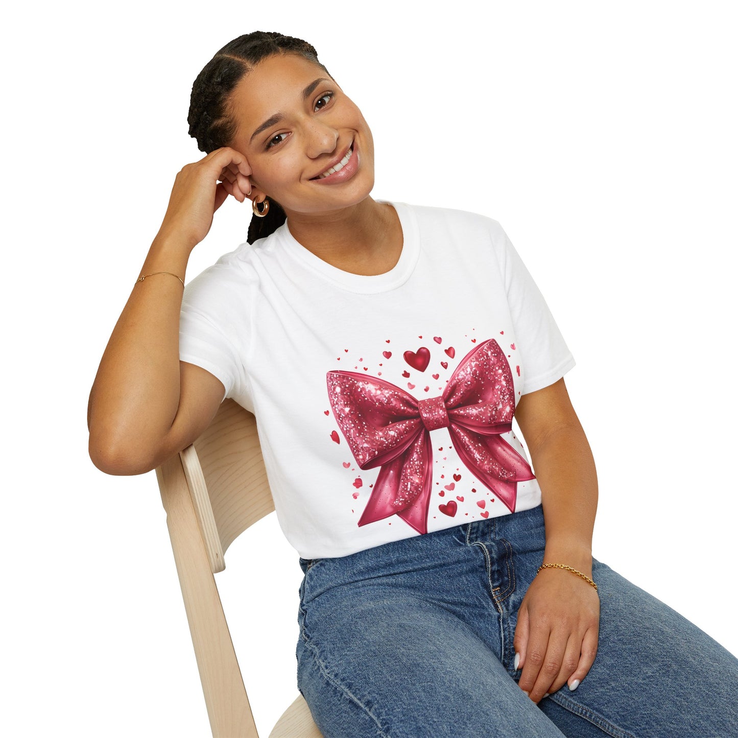 Glitter Bow T-Shirt