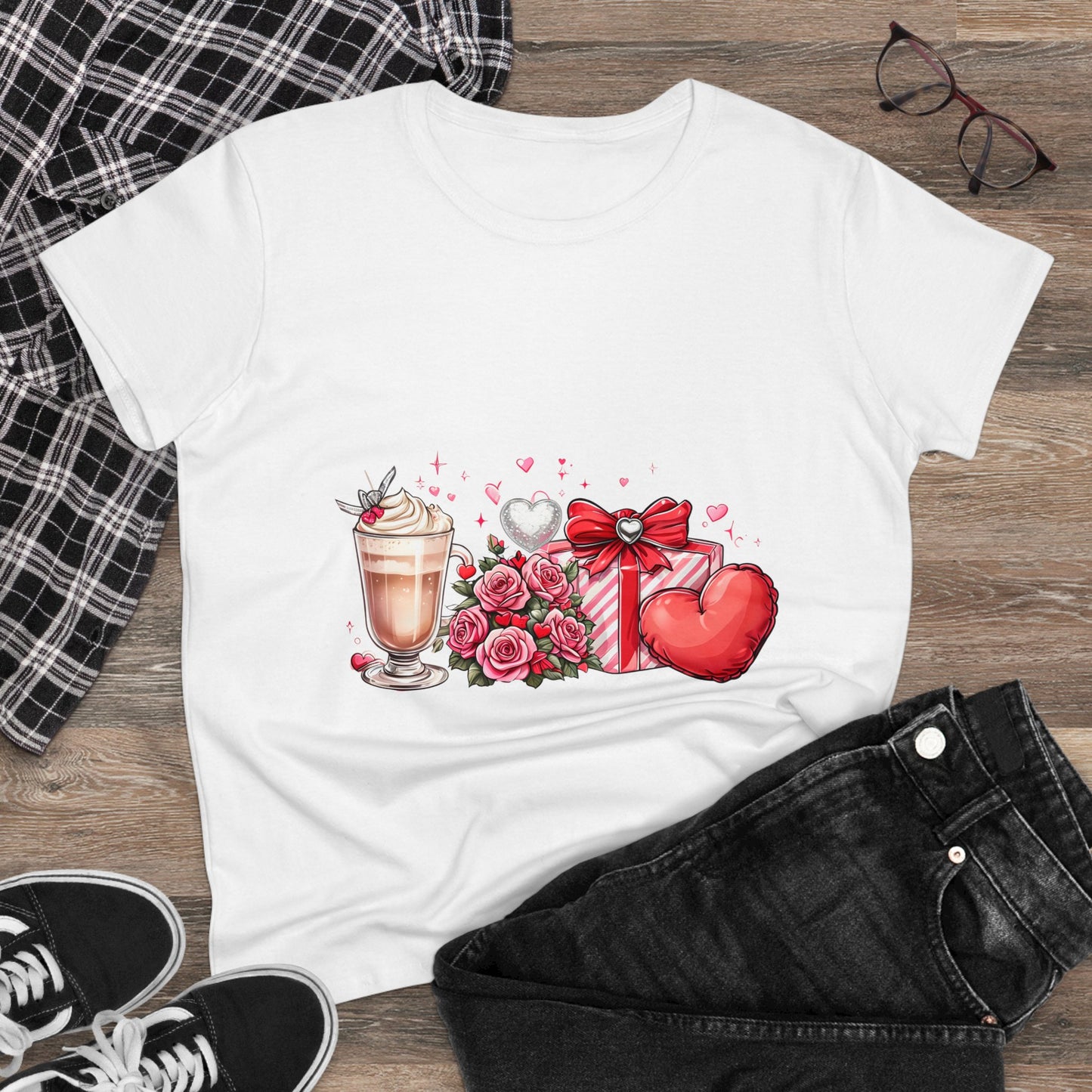 Valentine's Day Tee - Women's Cotton