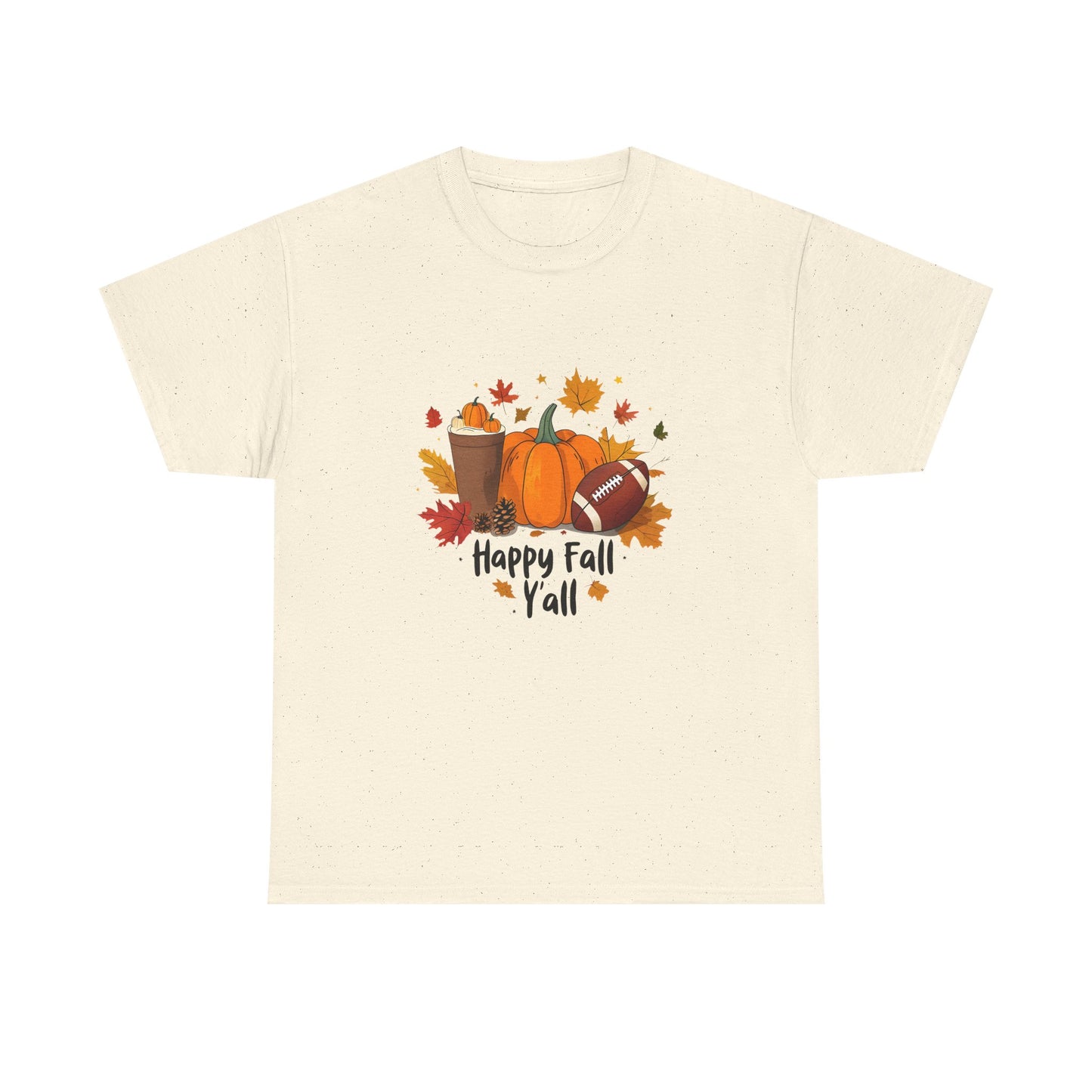 Happy Fall Y'all Tee, Autumn Shirt, Pumpkin Tee, Thanksgiving Gift, Fall Fashion, Cozy Seasonal Wear