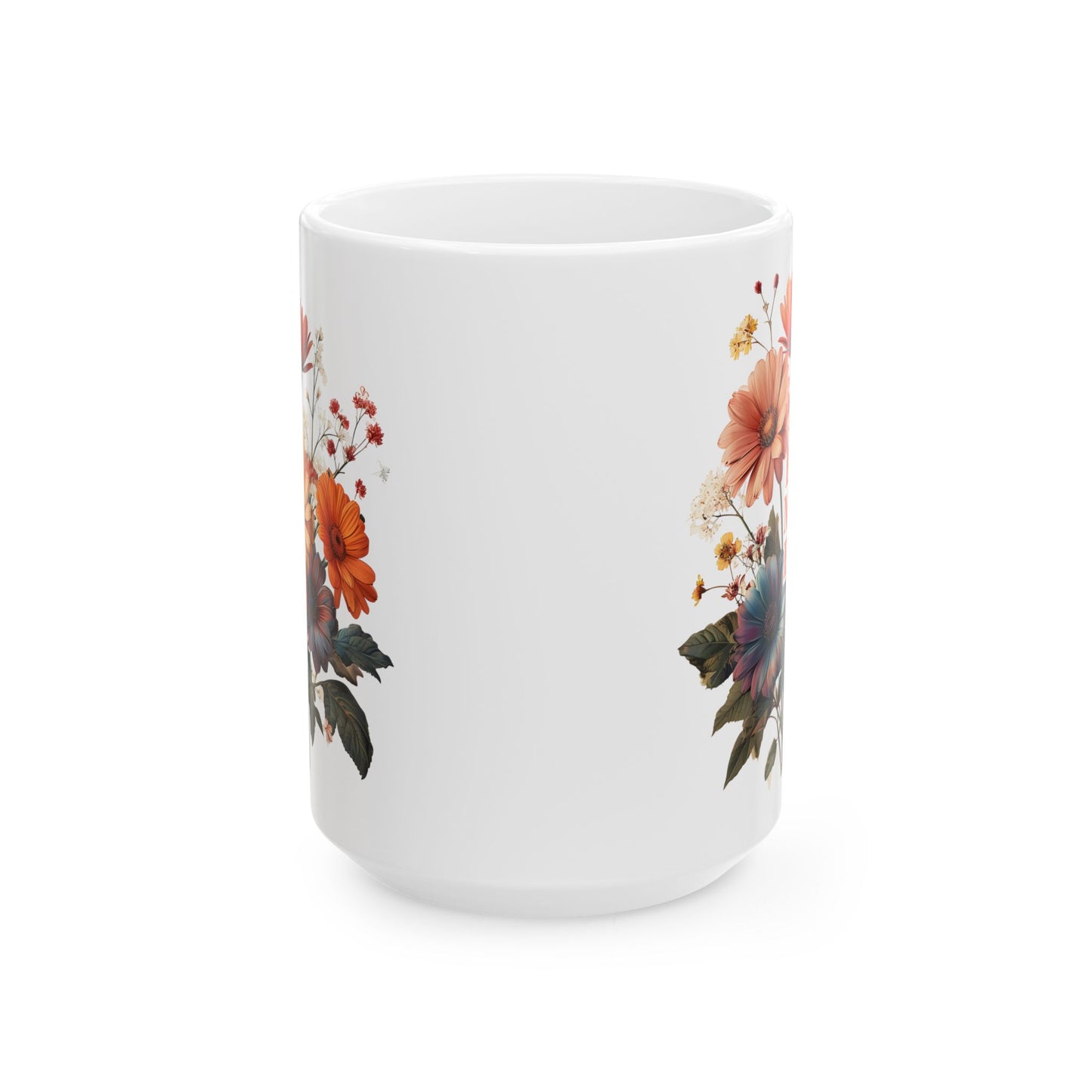 Floral Ceramic Mug