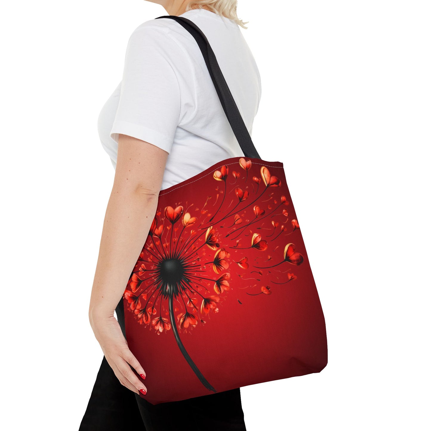 Dandelion Heart Tote Bag