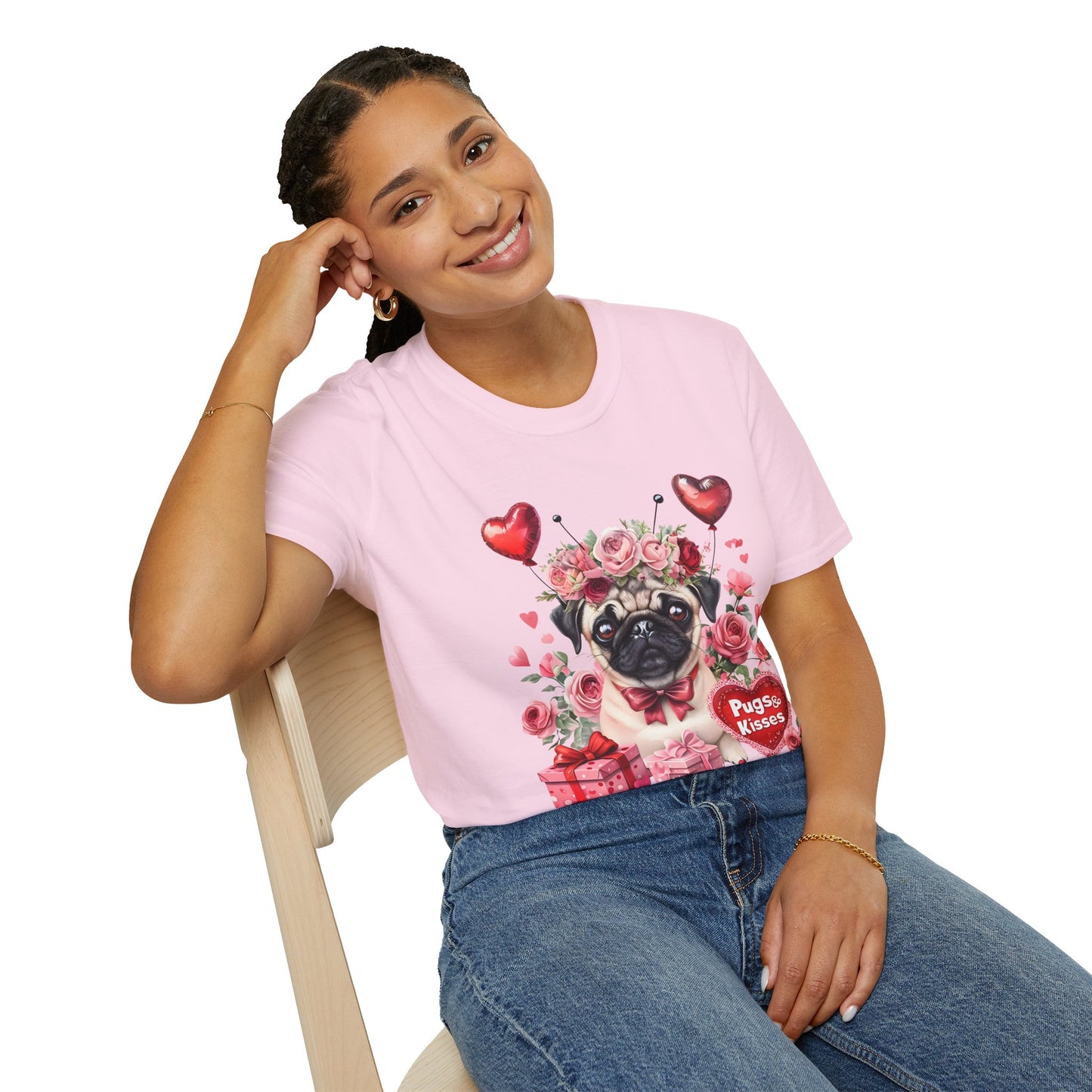 Valentine's Day Pug T-Shirt