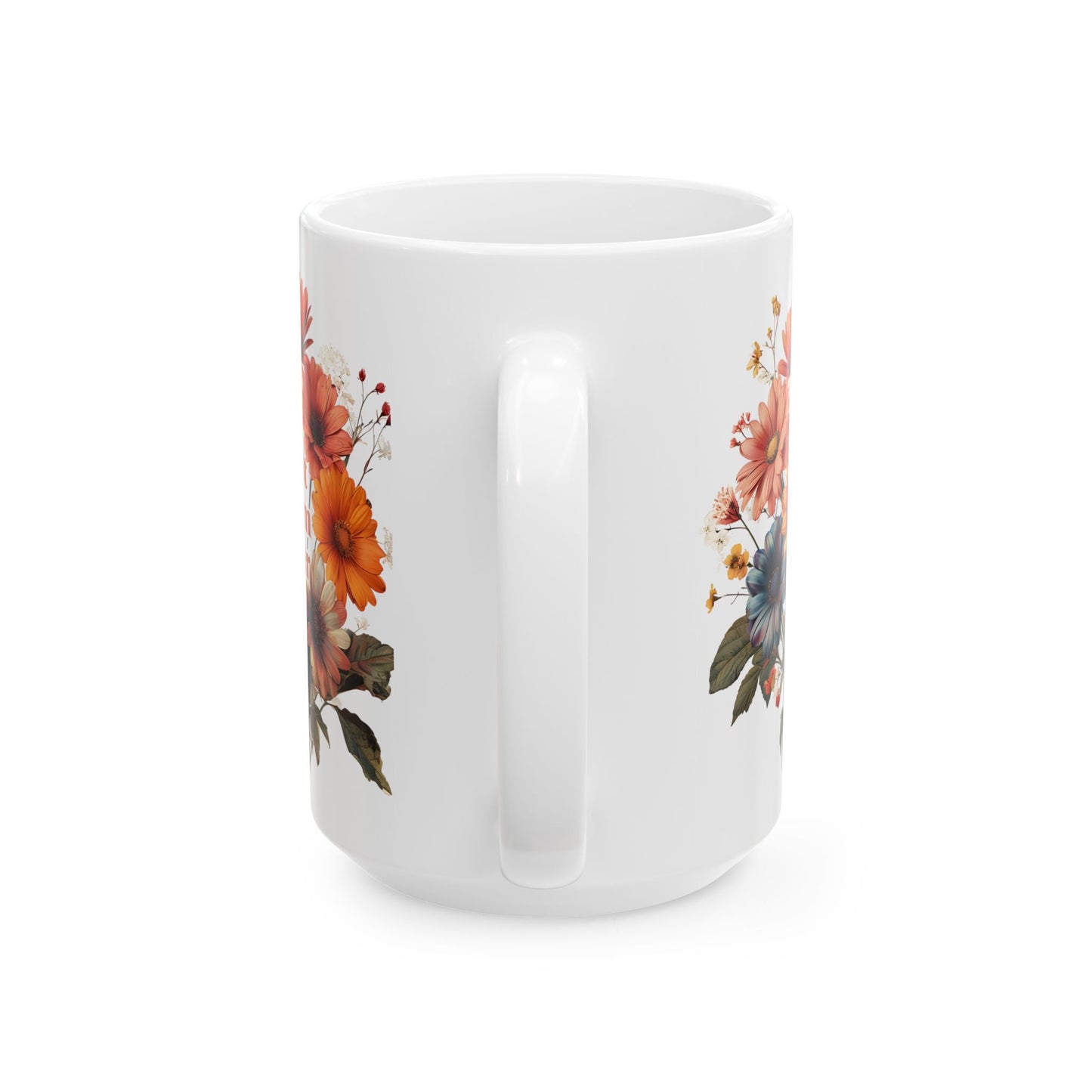 Floral Ceramic Mug