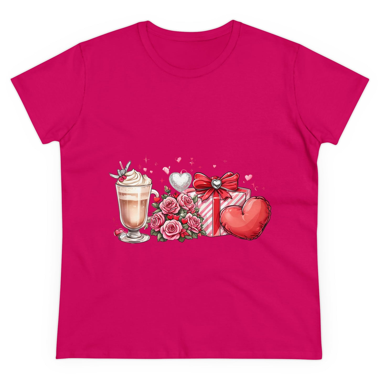 Valentine's Day Tee - Women's Cotton