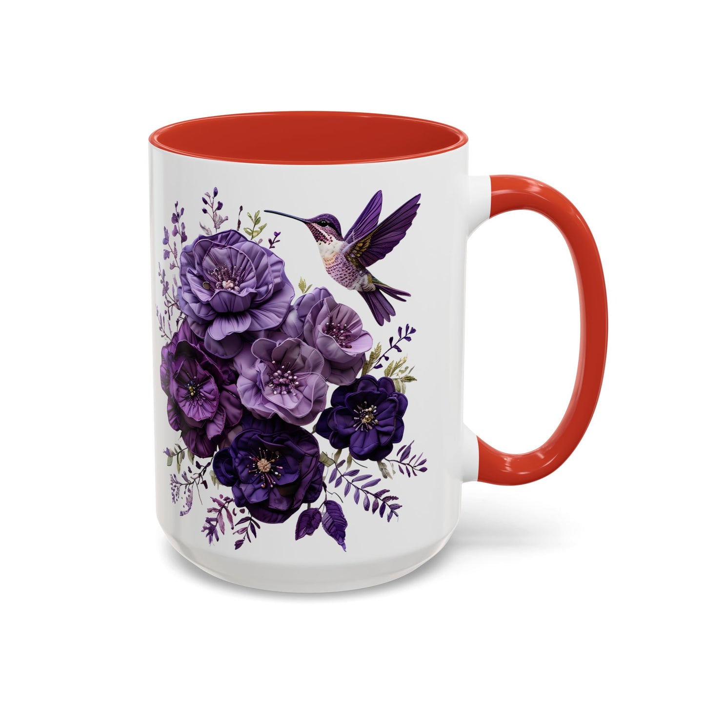 Floral Accent Mug