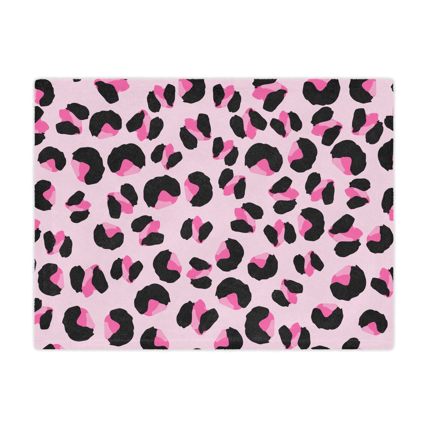 Pink Leopard Minky Blanket - Cozy Throw Blanket for Home Decor, Soft Fleece Bedding, Animal Print Nursery Decor, Gift for Her, Luxury Sofa