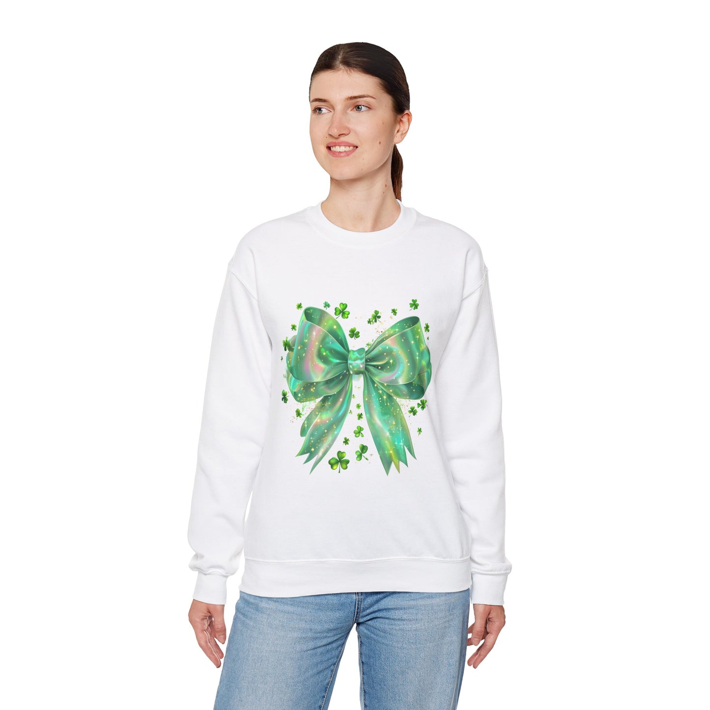 Shamrock Bow Sweatshirt