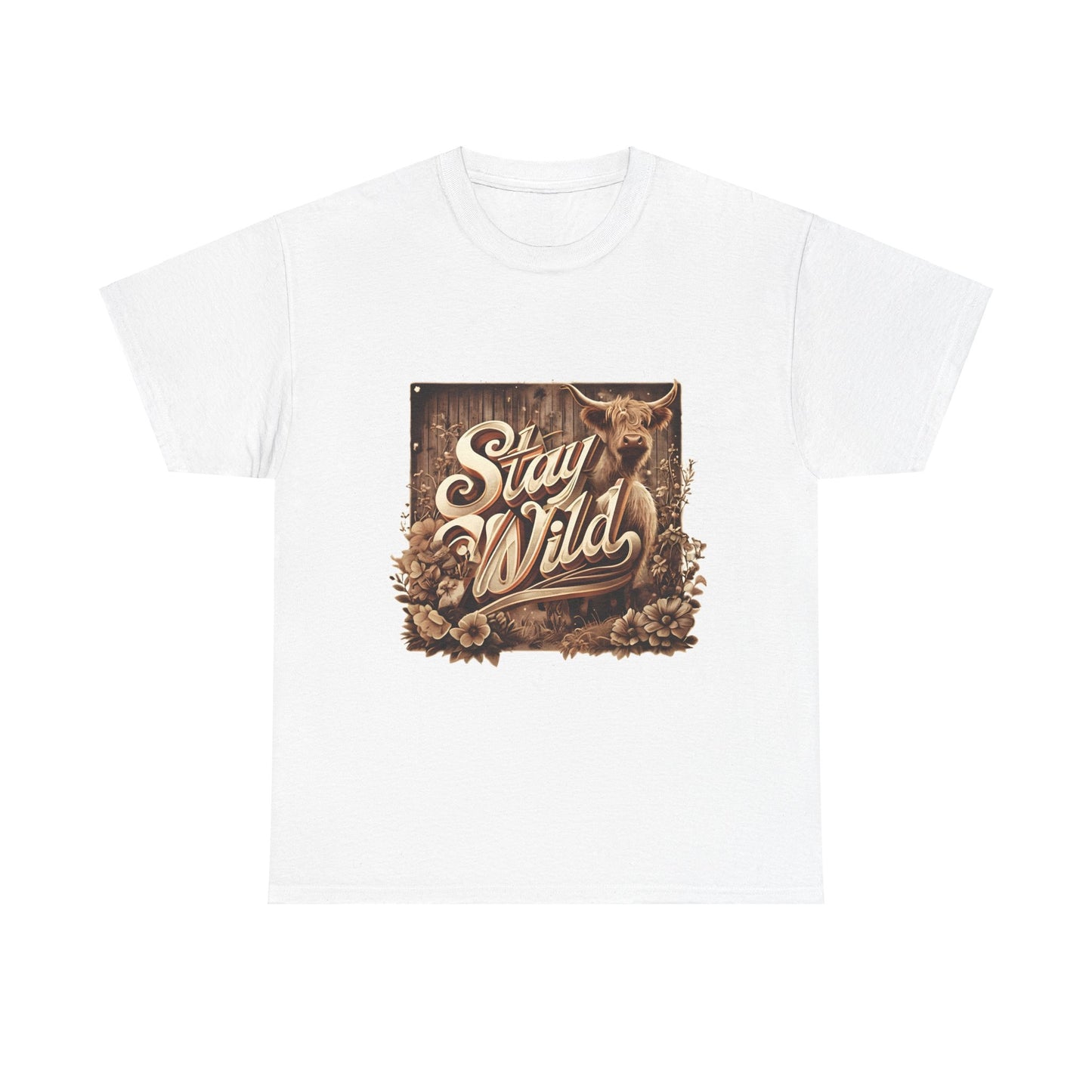 Stay Wild Highland Cow T-Shirt