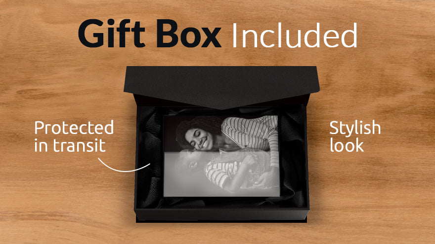 2D Crystal Square Ornament