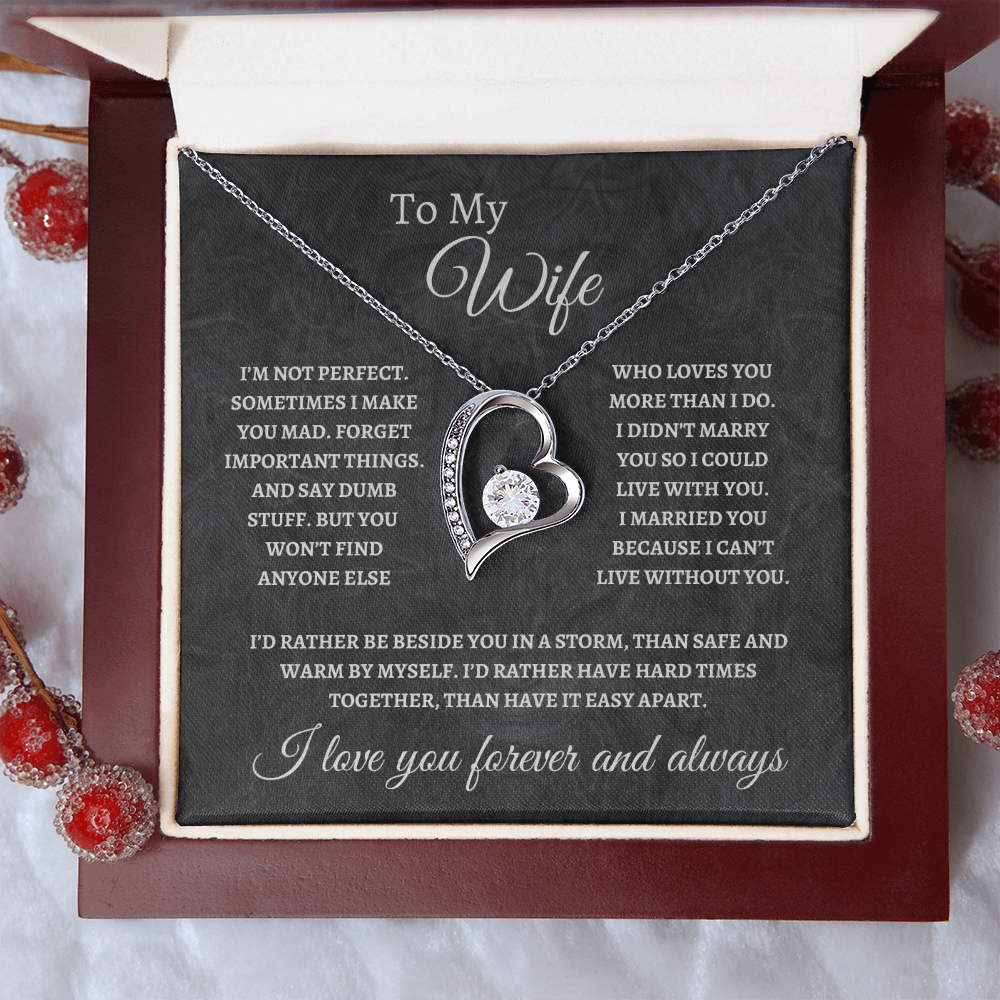 Forever Love Necklace for Your Wife