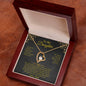 To My Daughter Forever Necklace from Dad