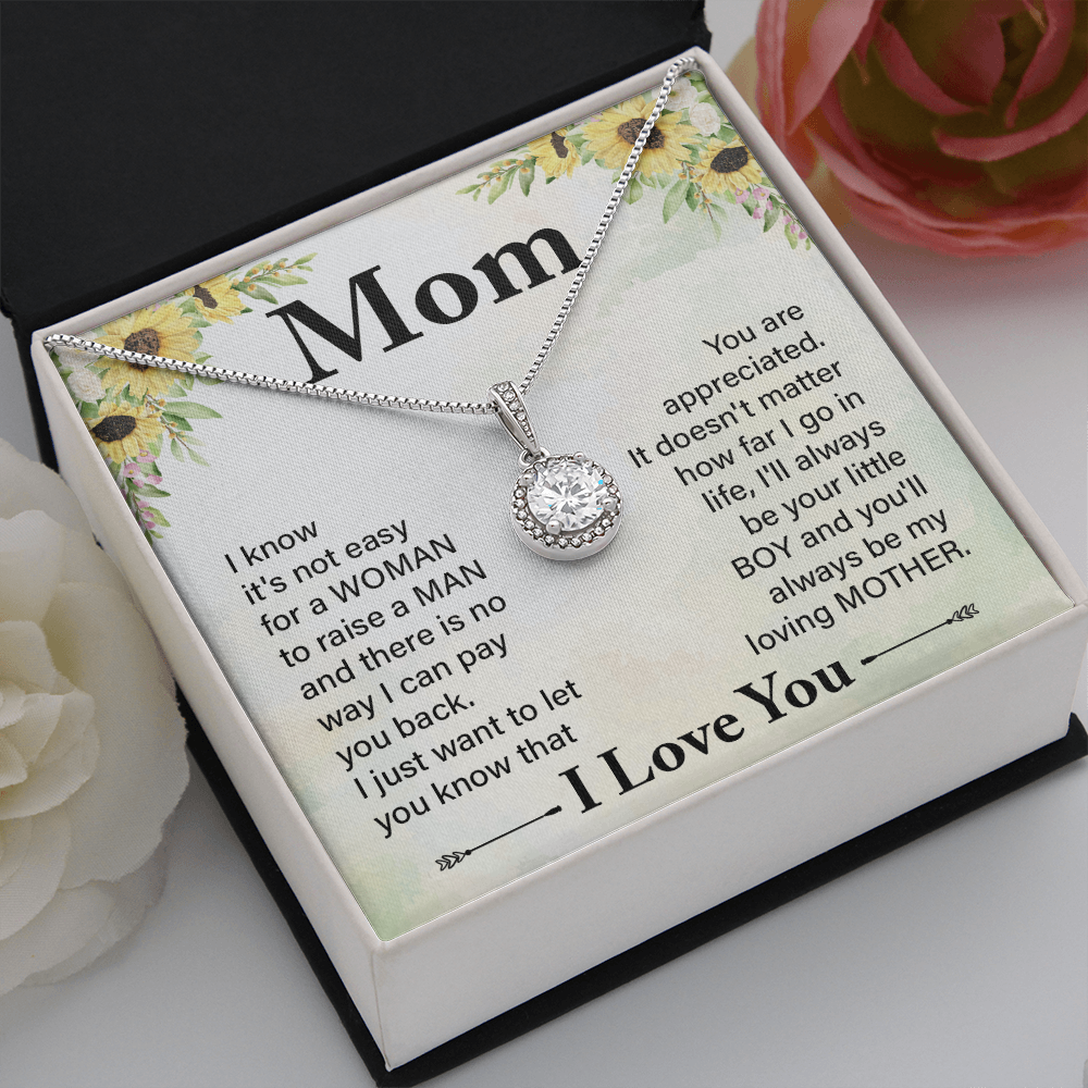 Eternal Hope Necklace for Mom – A Loving Gift from Son